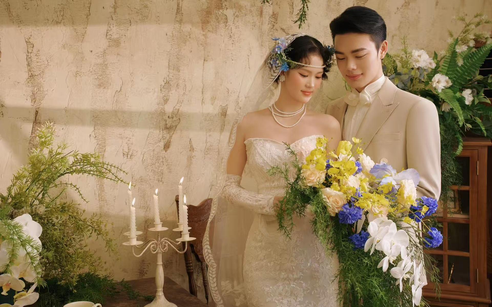 【复古法式婚纱照】