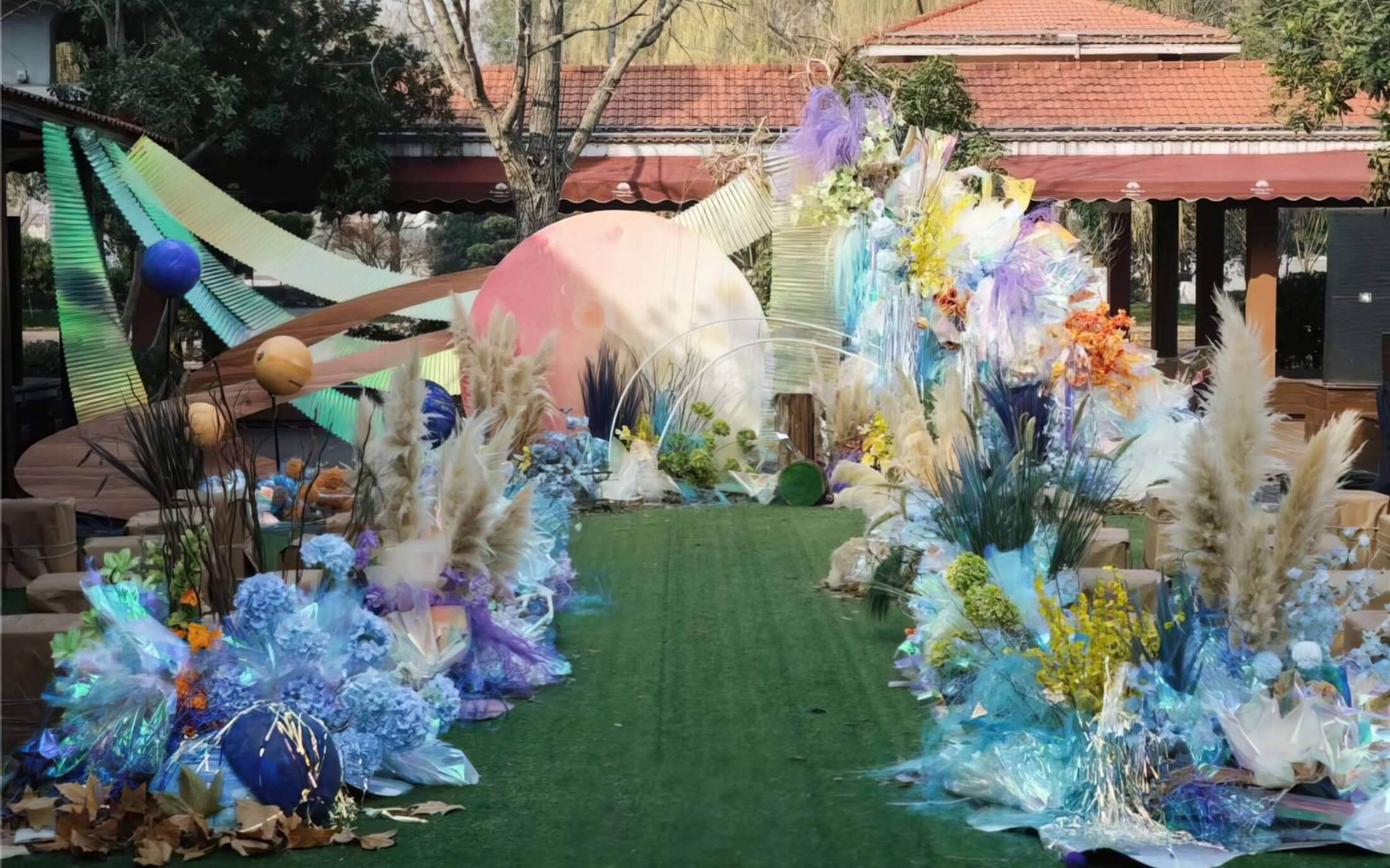 多巴胺戶外彩虹婚禮