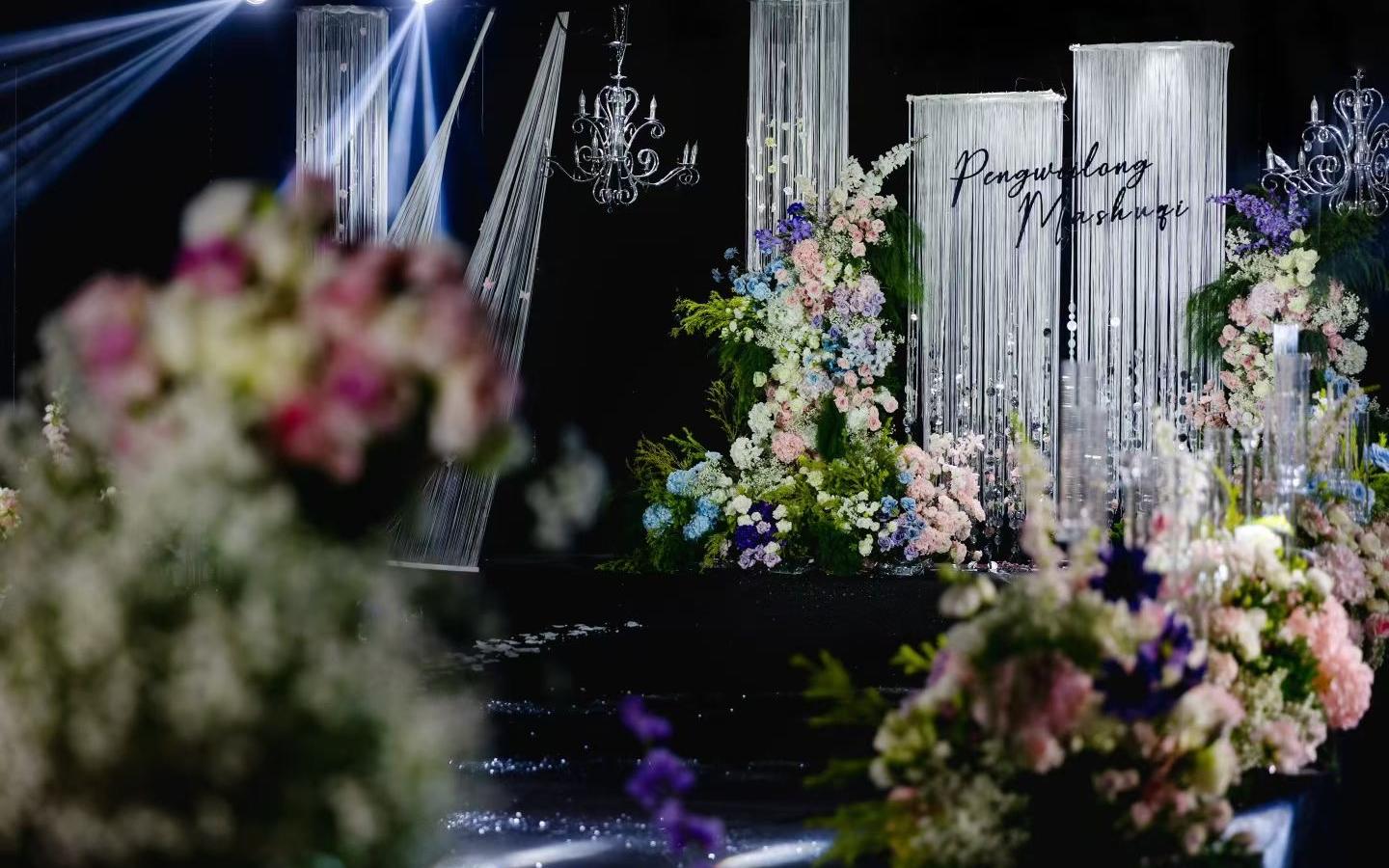 美到失语的韩式婚礼现场