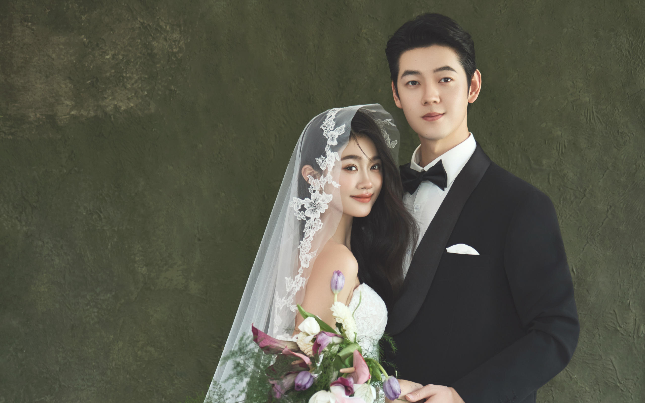 好爱这组油画婚纱照🌷氛围感真的好美