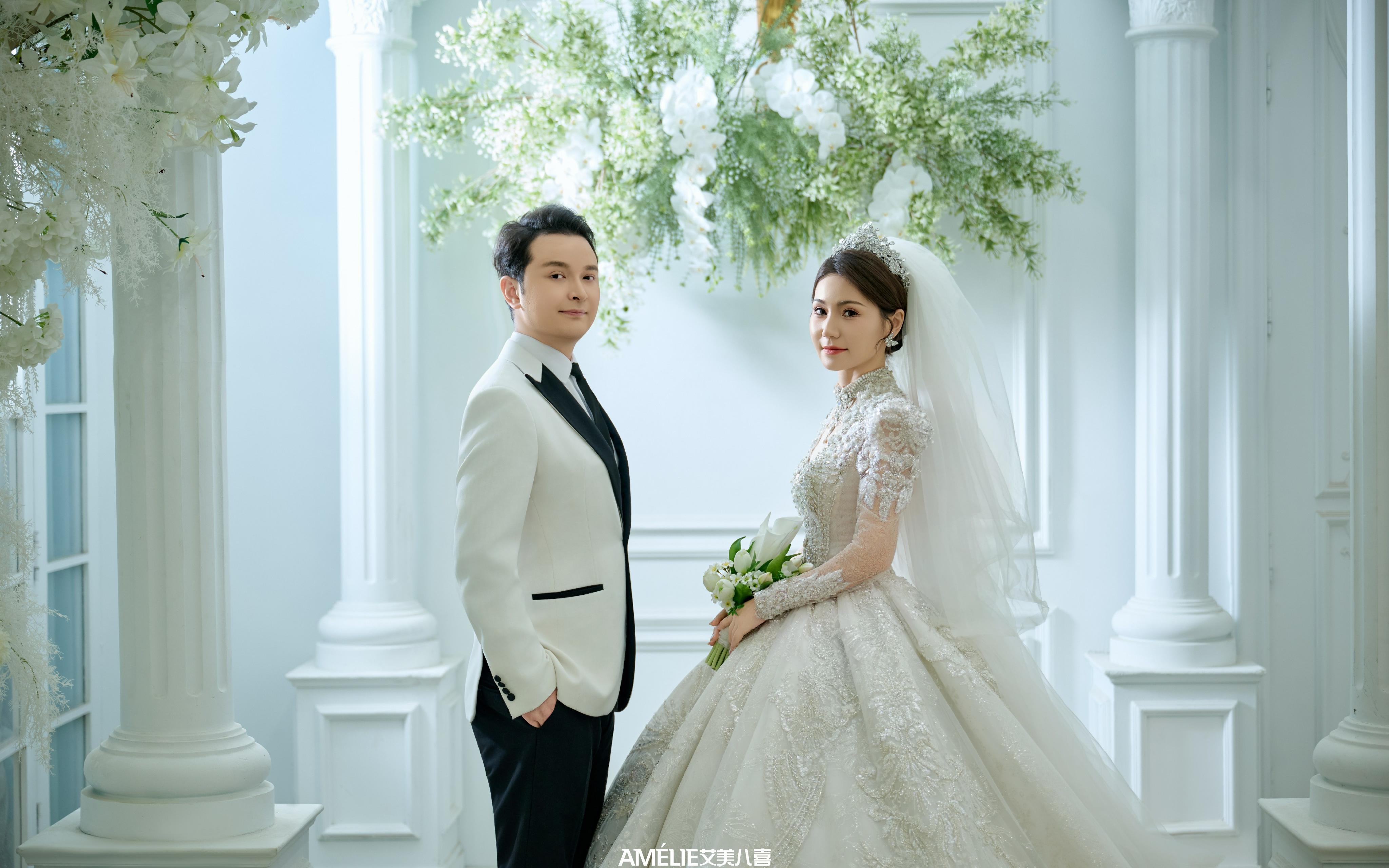 韩式教堂婚照，氛围感封神✨