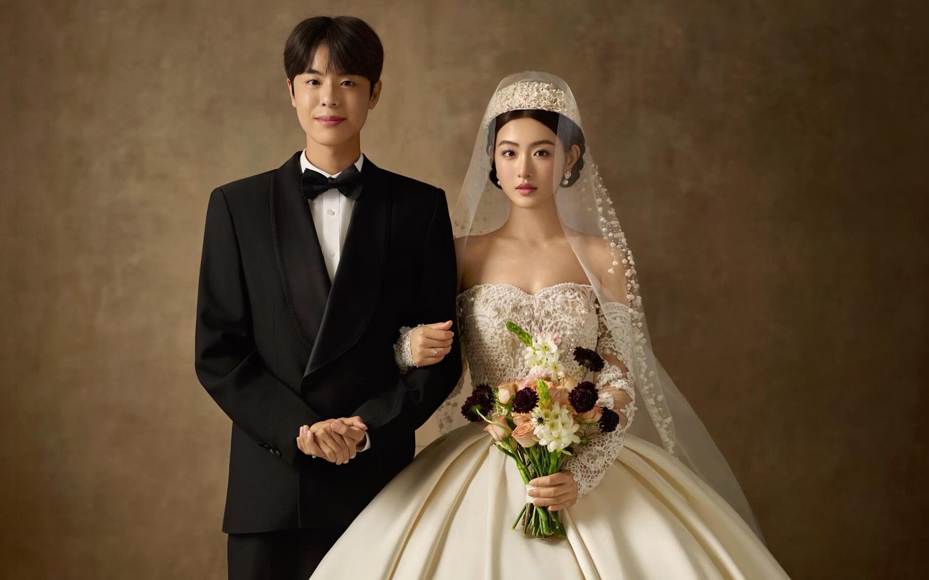 火爆全网的安妮公主婚纱照👑油画风好高级✨