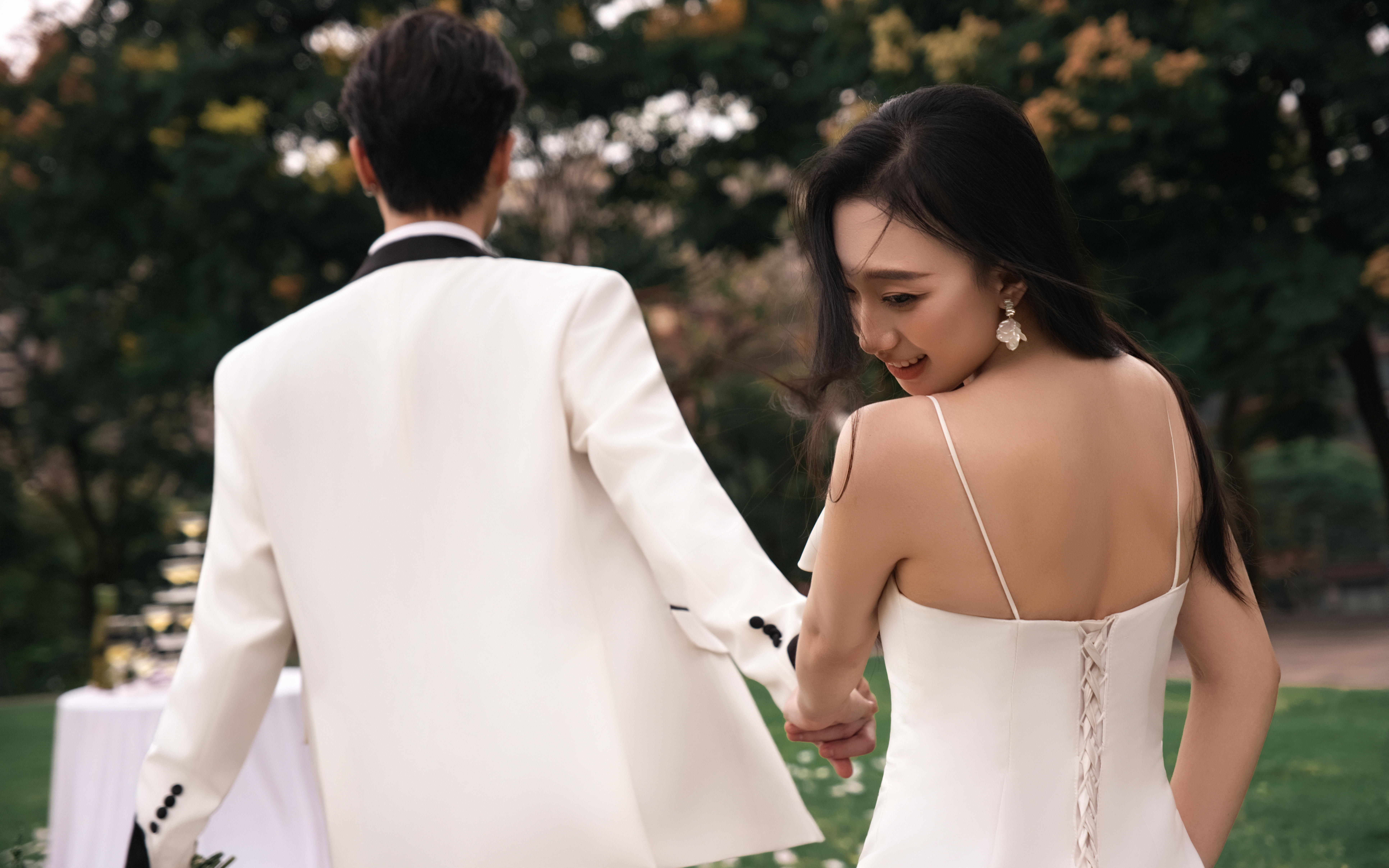 婚禮儀式氛圍婚紗照