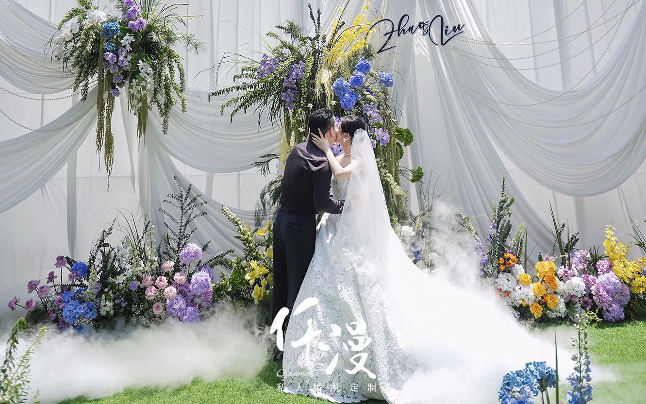 农村韩式自然系布艺婚礼