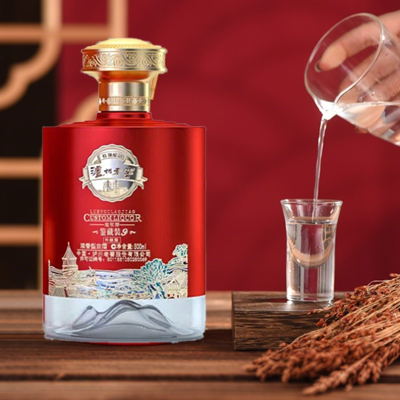 52度瀘州老窖鑒藏裝 濃香型 500nl禮盒裝