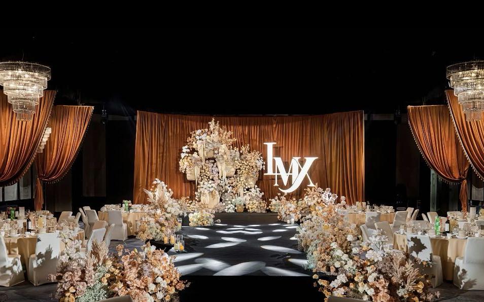  喜橙|咖色復(fù)古婚禮