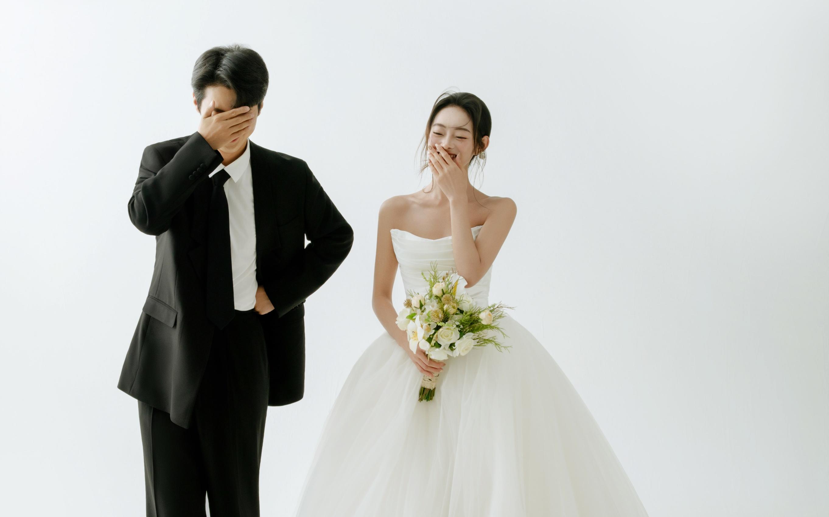 【宠爱】少女感满分的超甜内景婚纱照