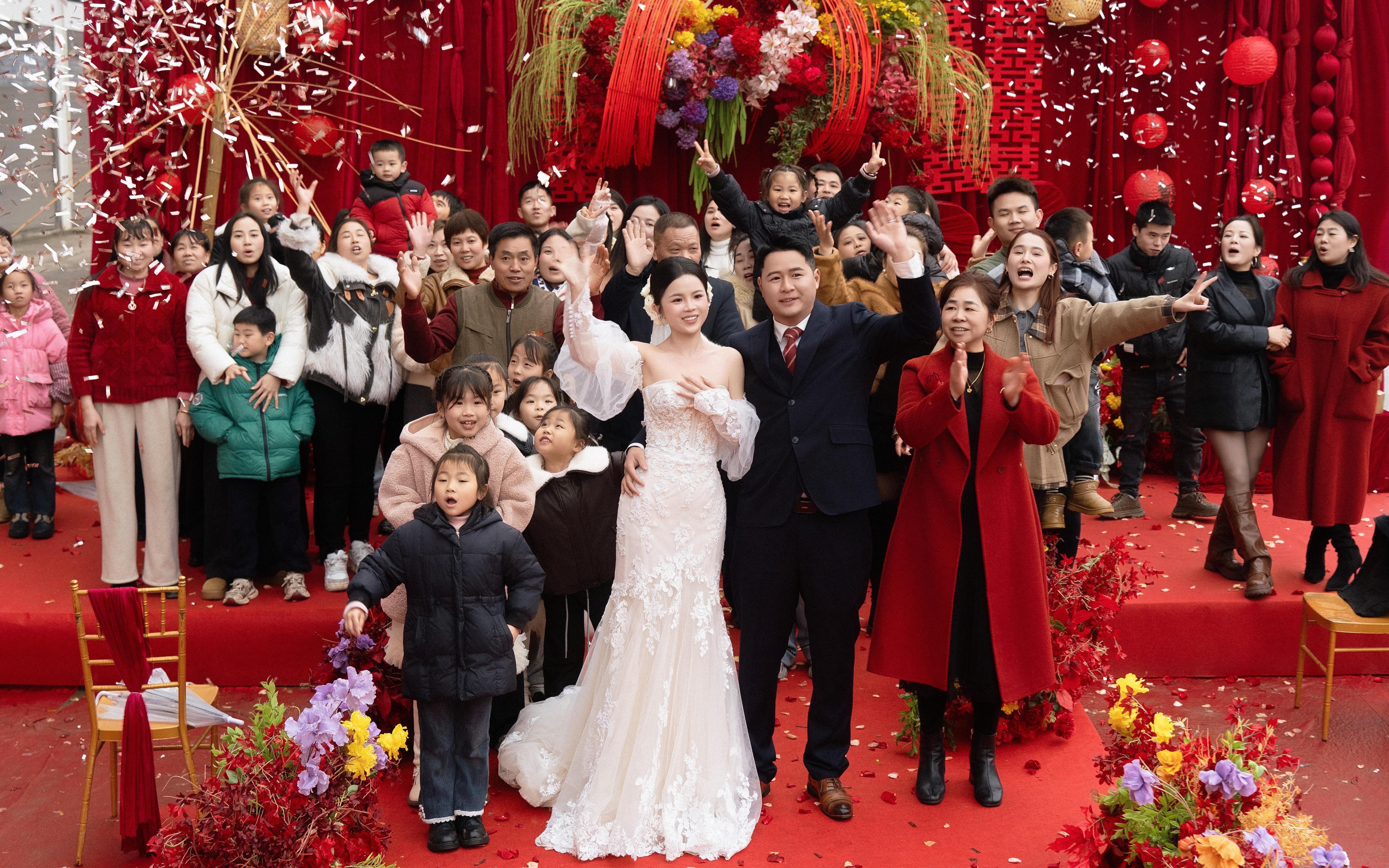 【金铂爵】婚礼现场、喜庆氛围拉满农村婚礼婚庆