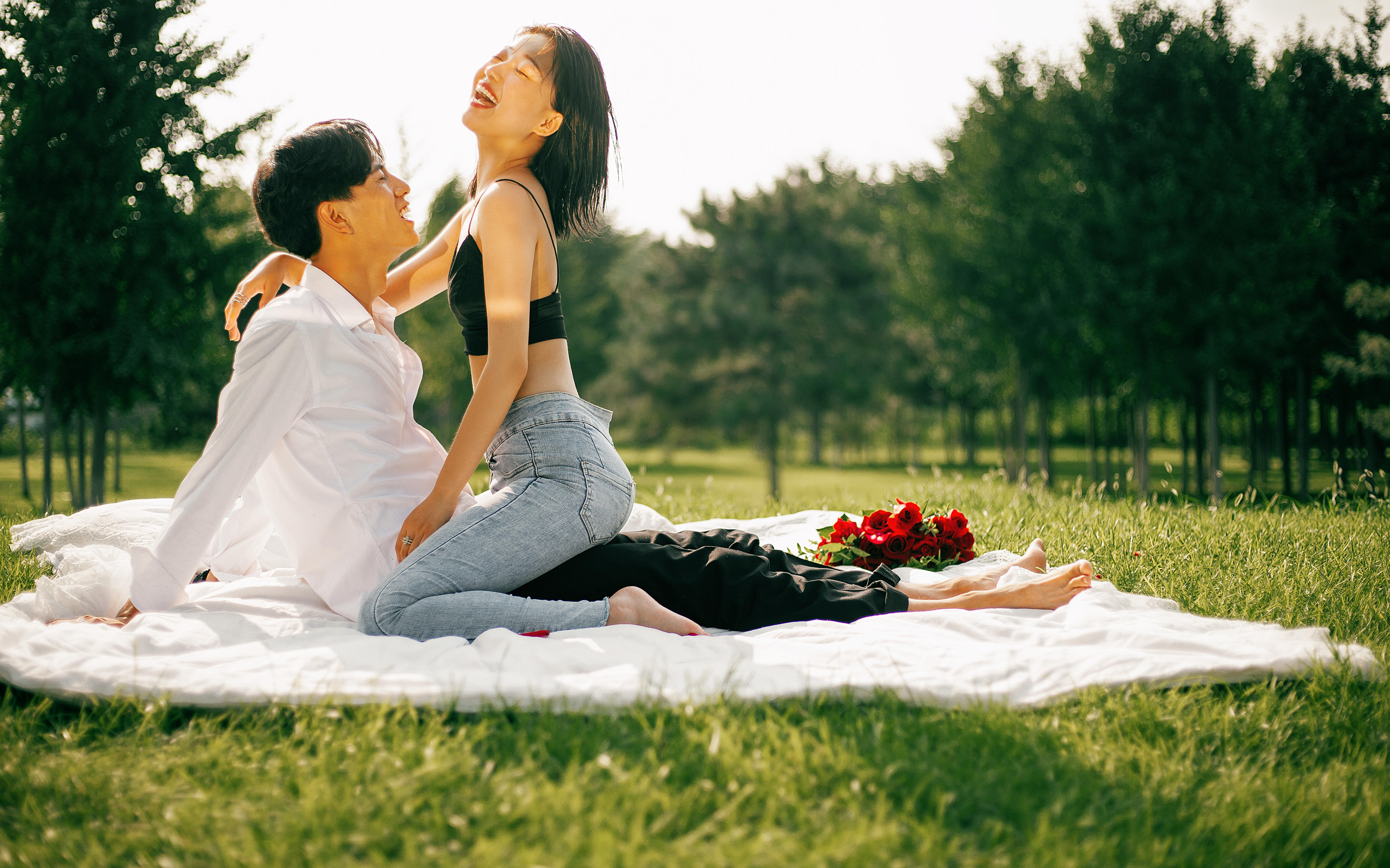 酷野休閑春日婚照