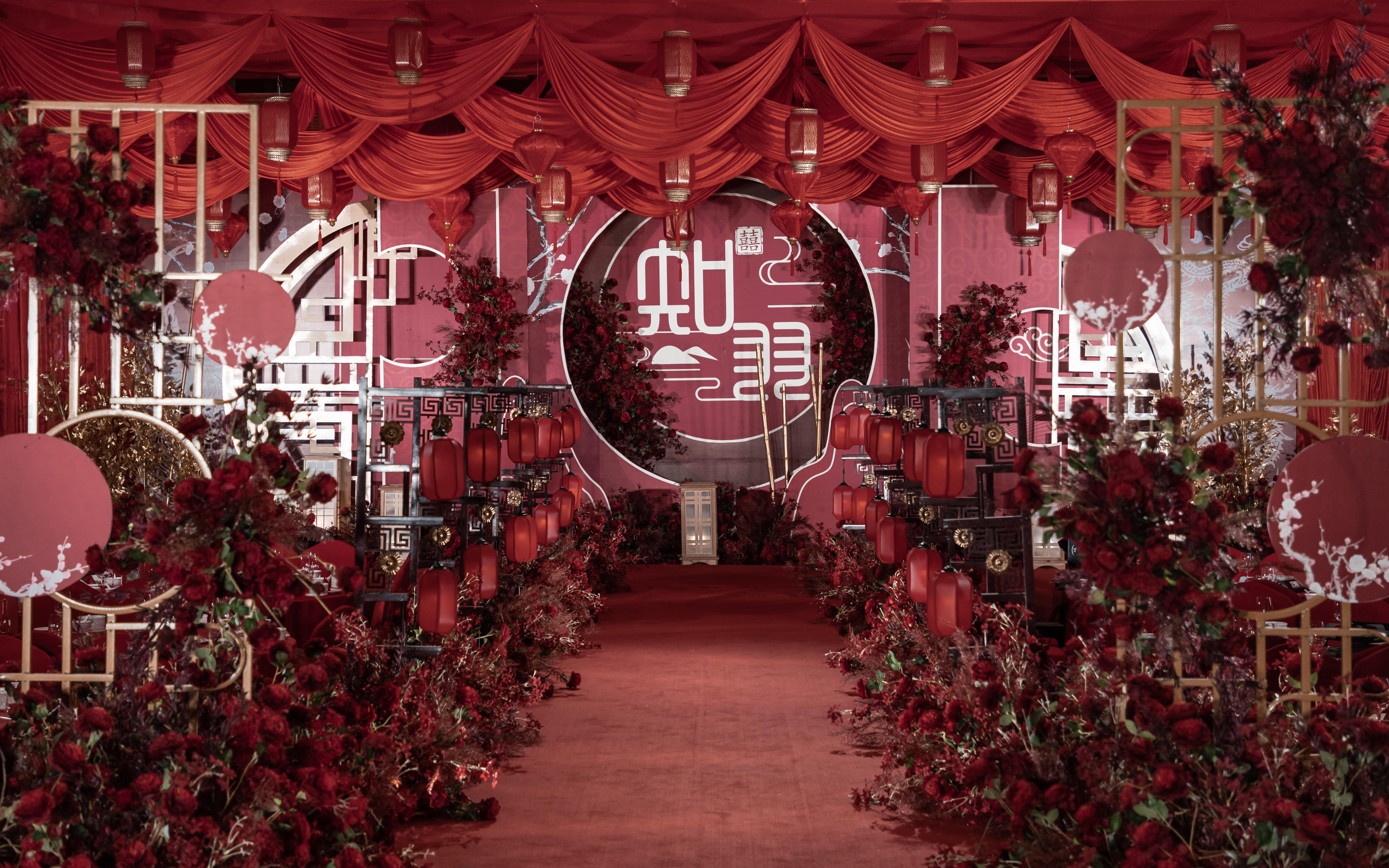 隐居灰姑娘婚庆——天鹅酒店中式婚礼