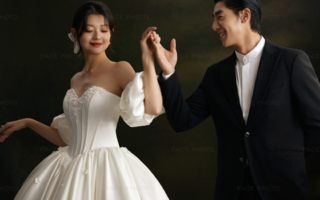 韩系ins风氛围感婚纱照