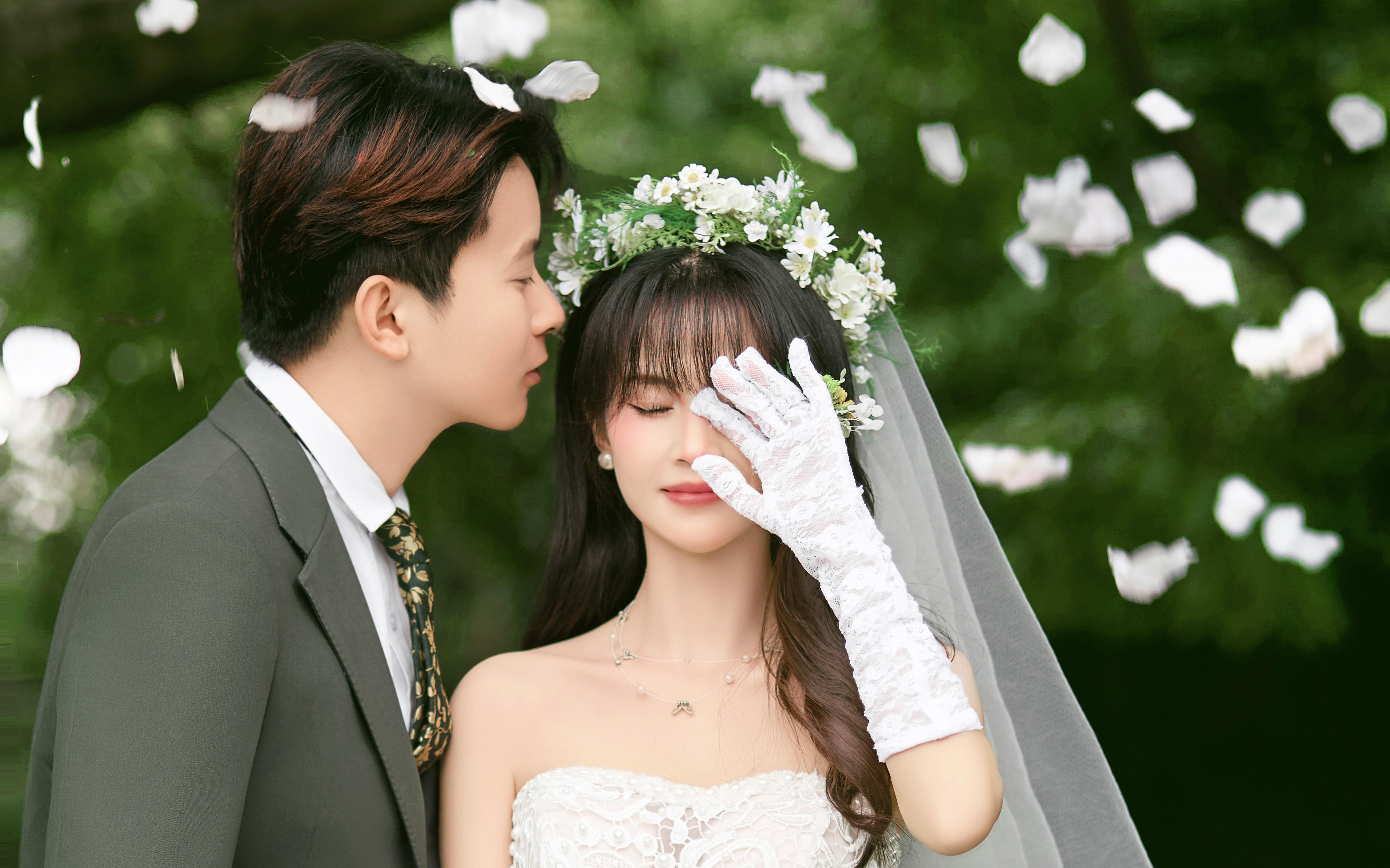 溫柔到骨子里的法式婚紗照