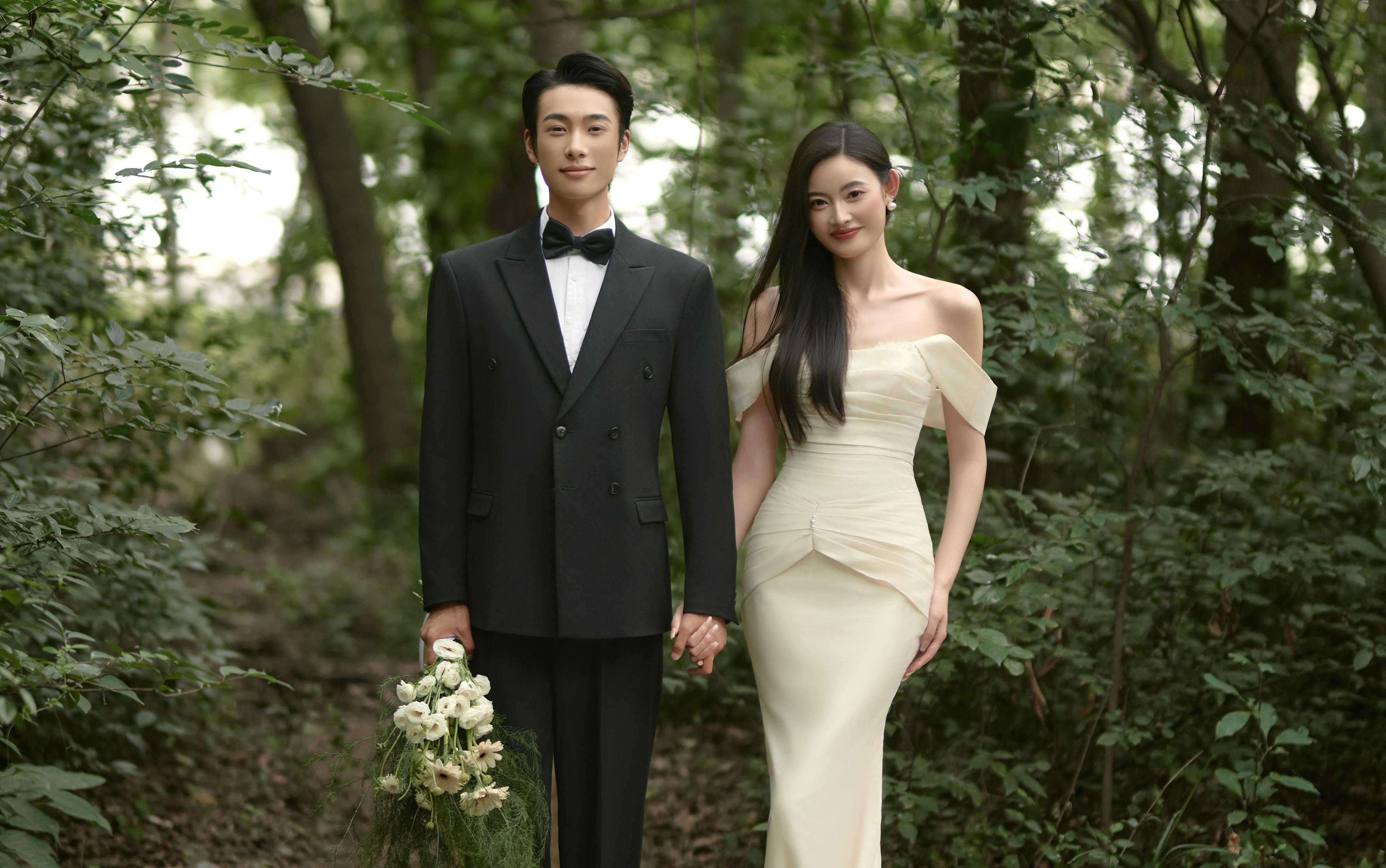 【森系婚纱照】奔赴秘境之约，珍藏自然爱意与甜蜜