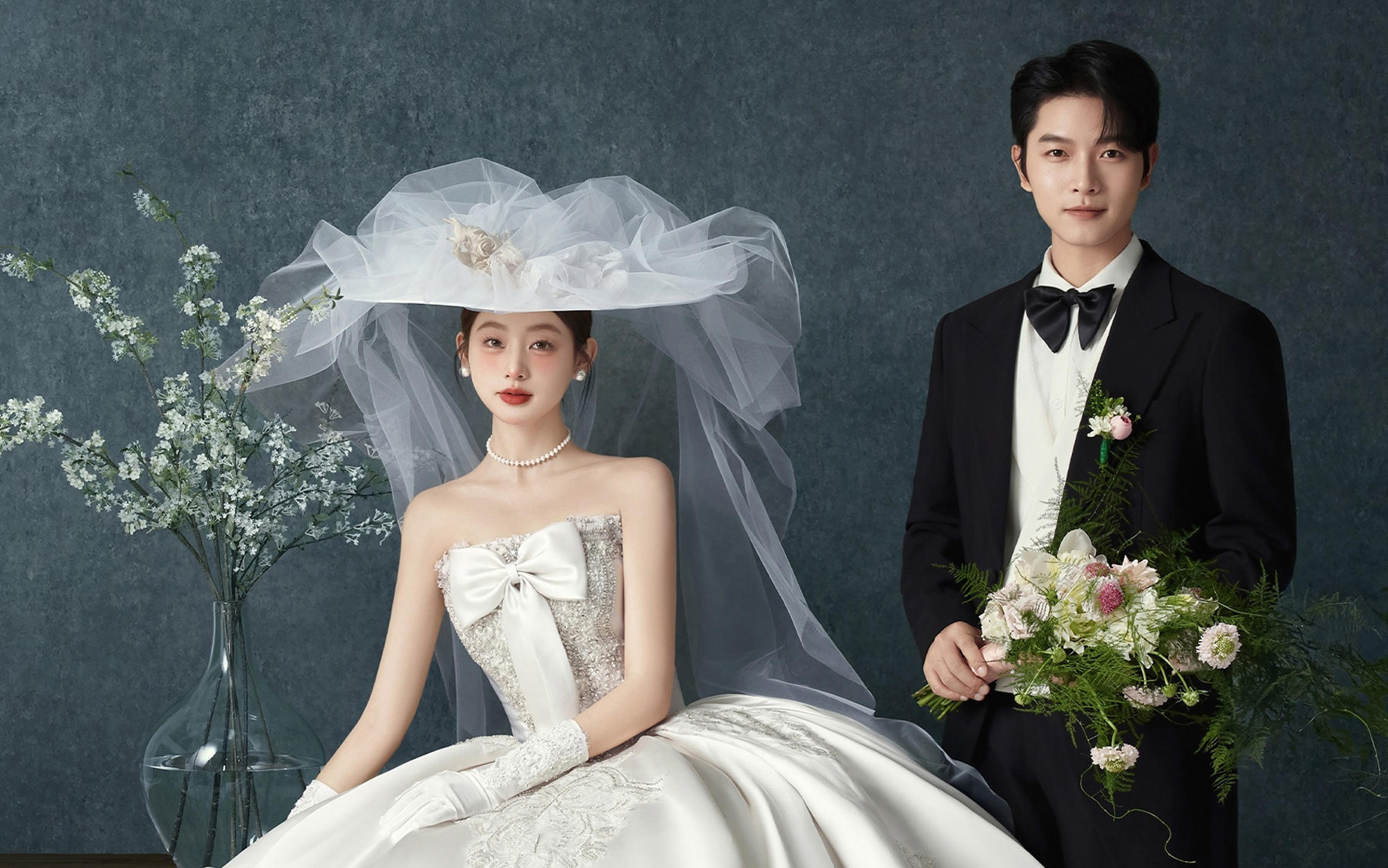 喜歡的極簡風(fēng)婚紗照 種草很久了