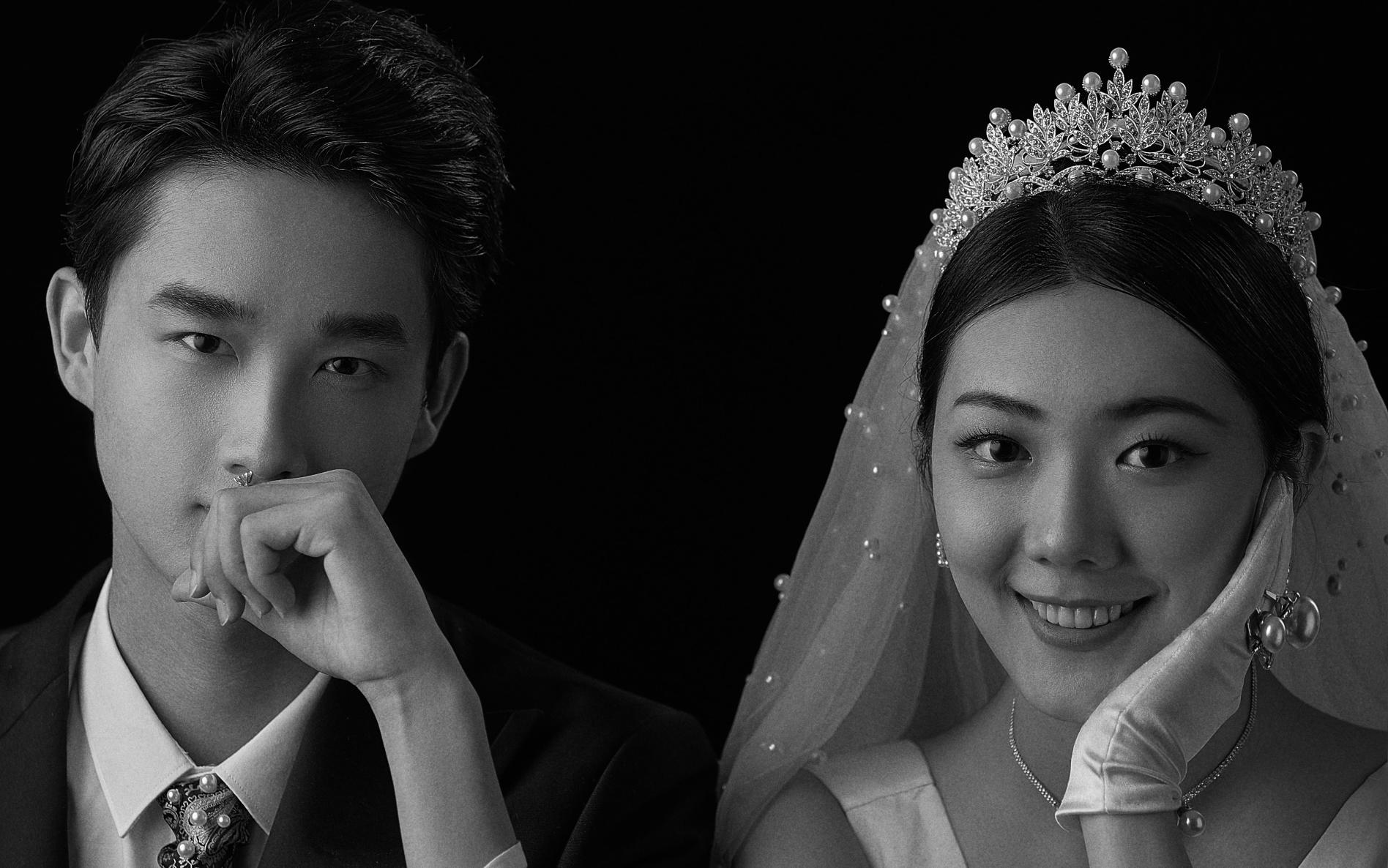 木木客照||韩式极简婚纱照