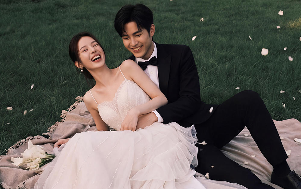 森系纪实外景婚纱照~