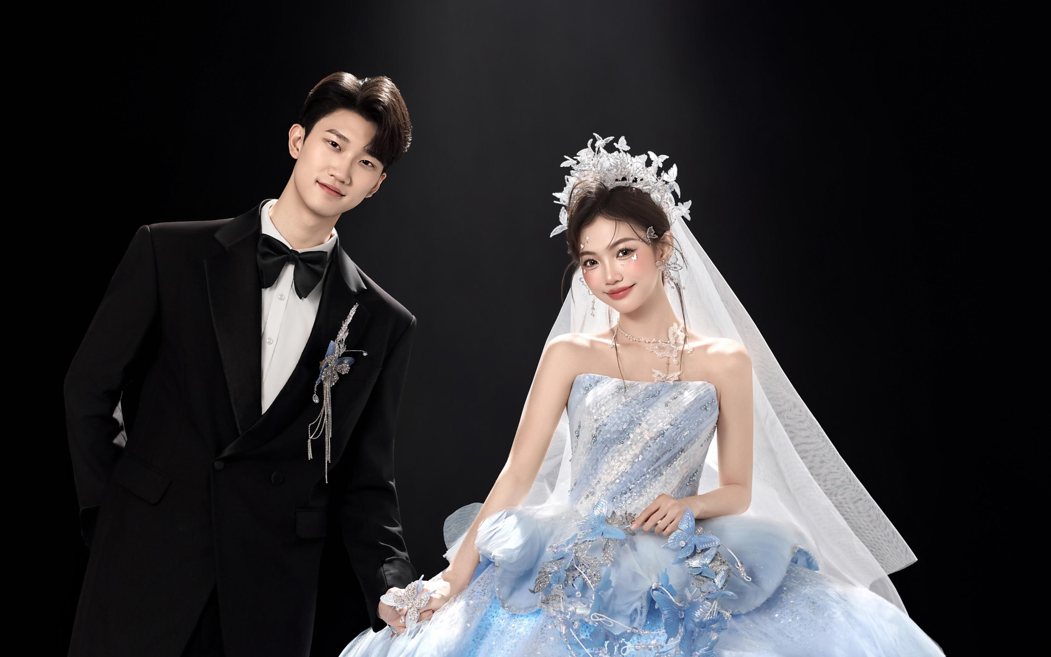 夢(mèng)幻高級(jí)感光影婚紗照