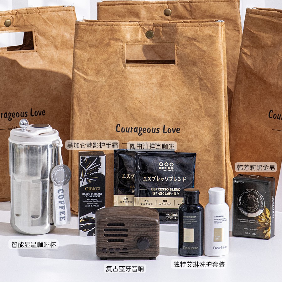 杜邦紙手提袋伴郎高端商務(wù)伴手禮 