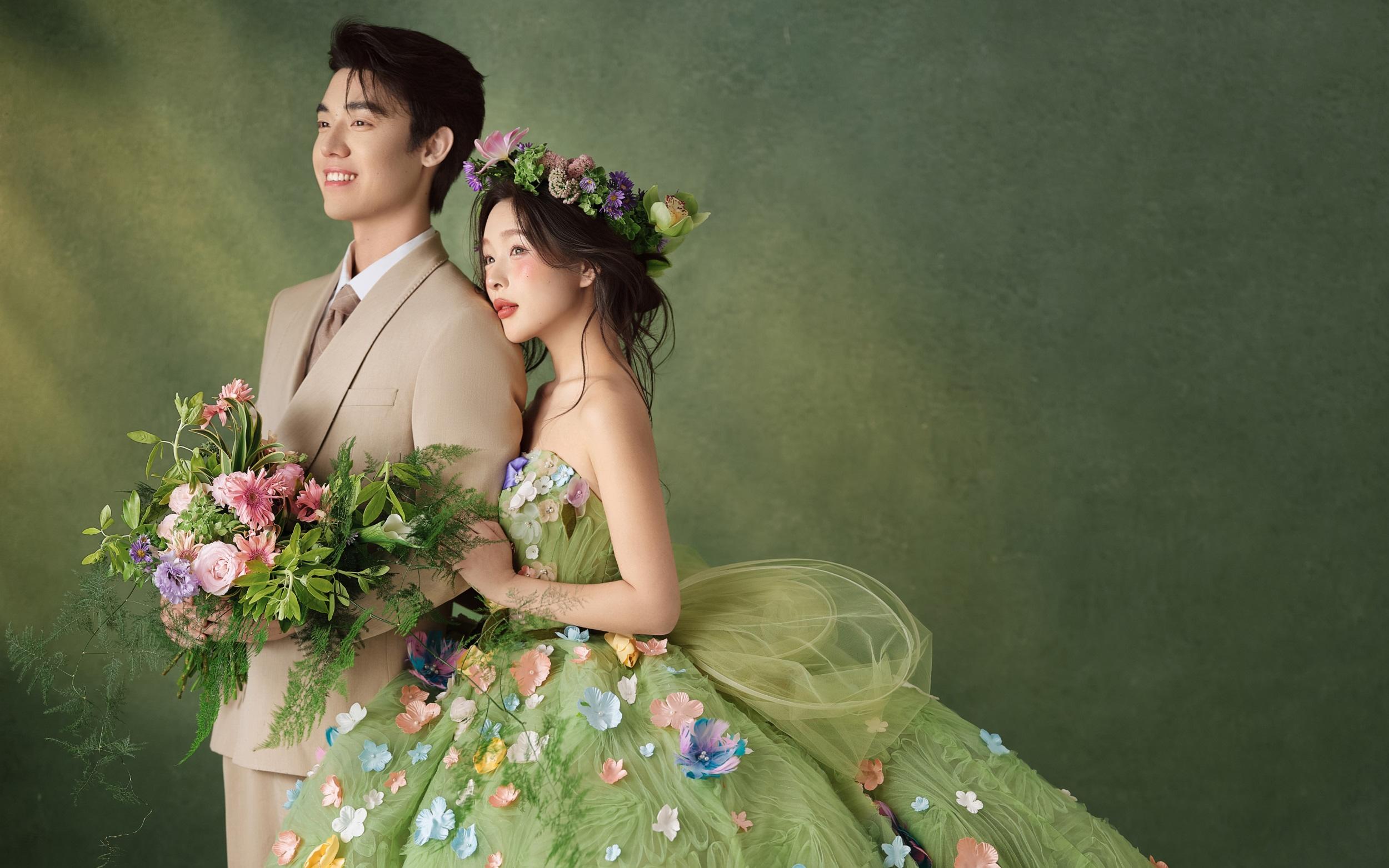 油画里的绿野花仙子🌿彩纱就拍它