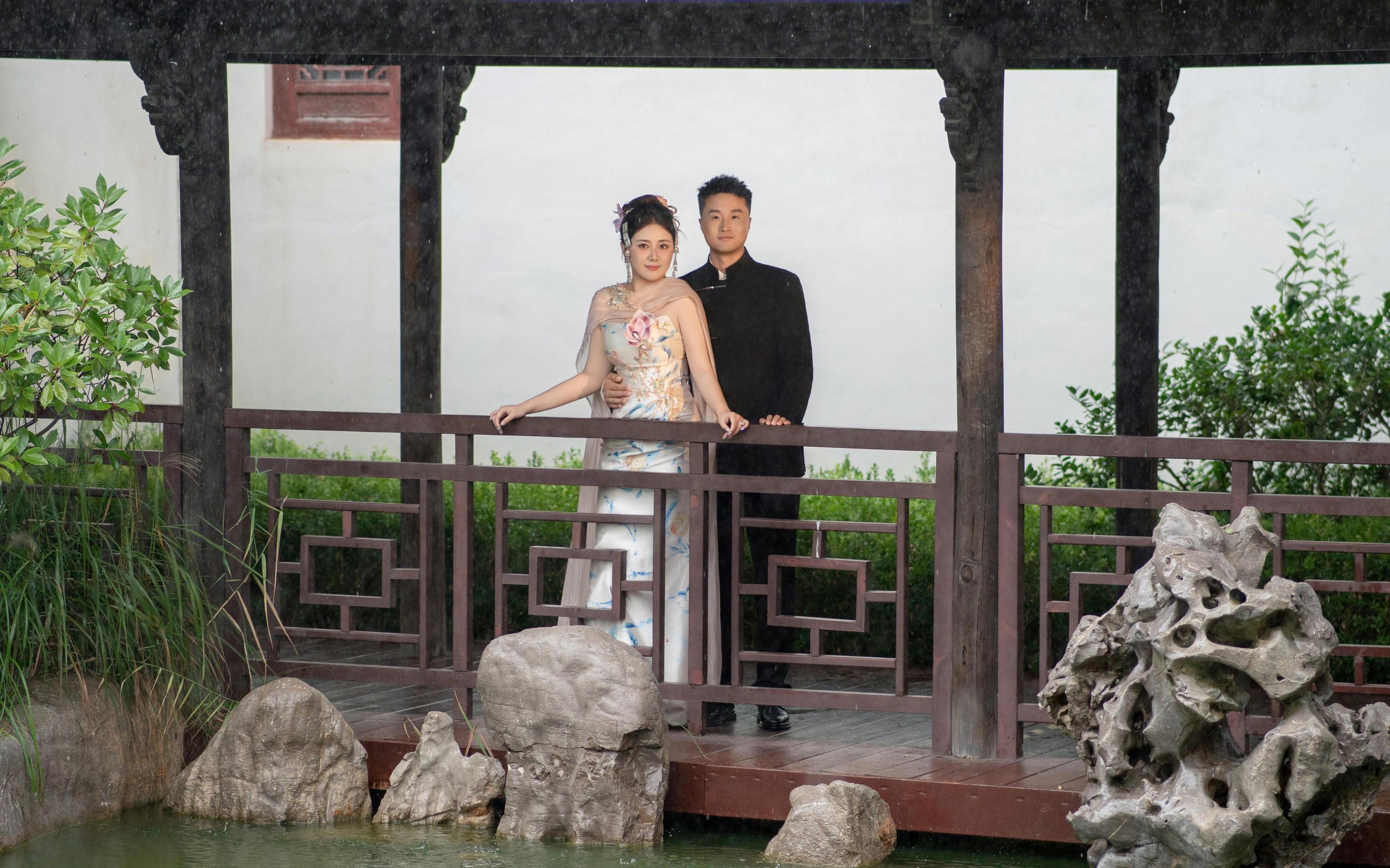 孫圓琳夫婦/中國(guó)院子
