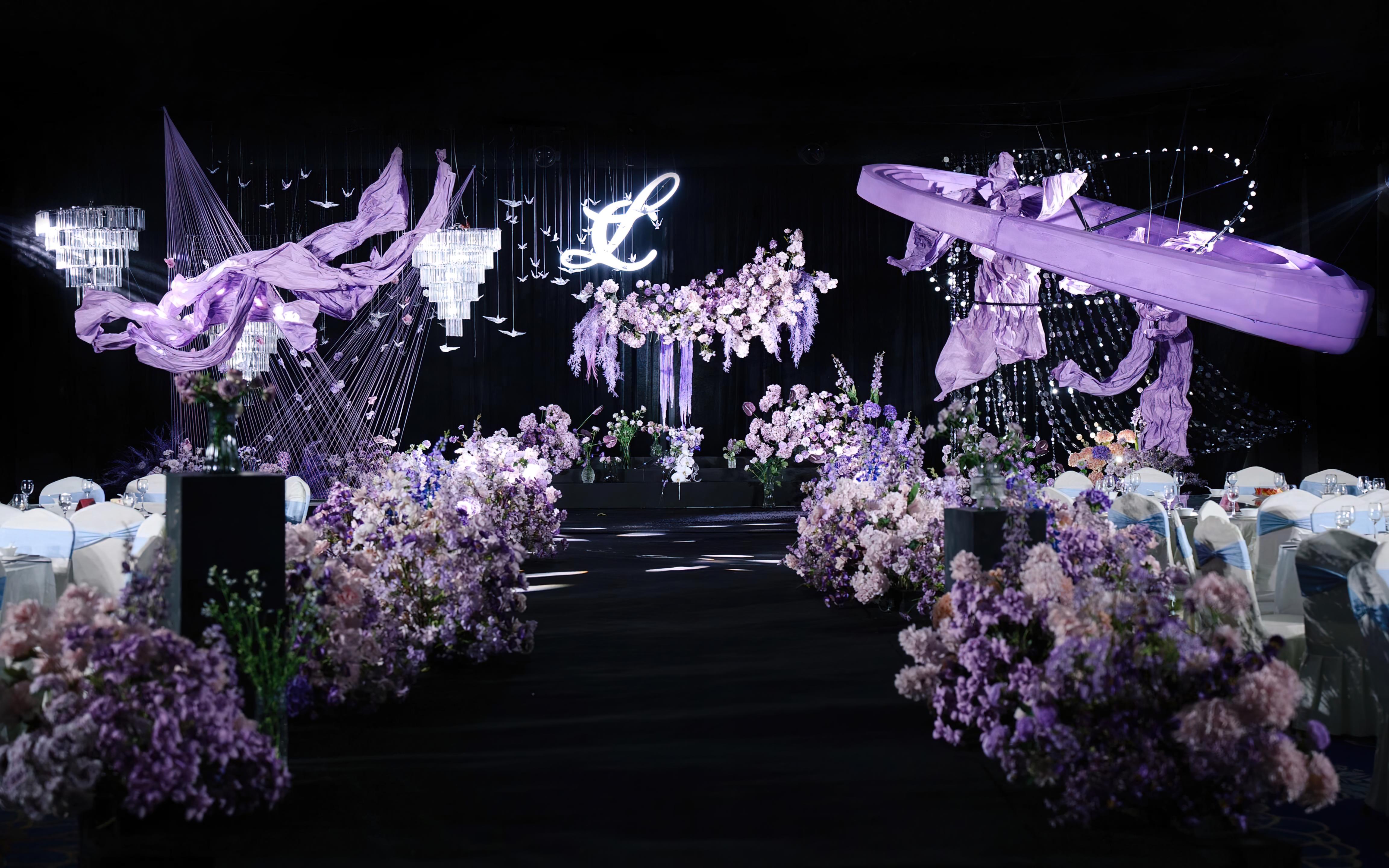 [景星门]紫色系韩式婚礼