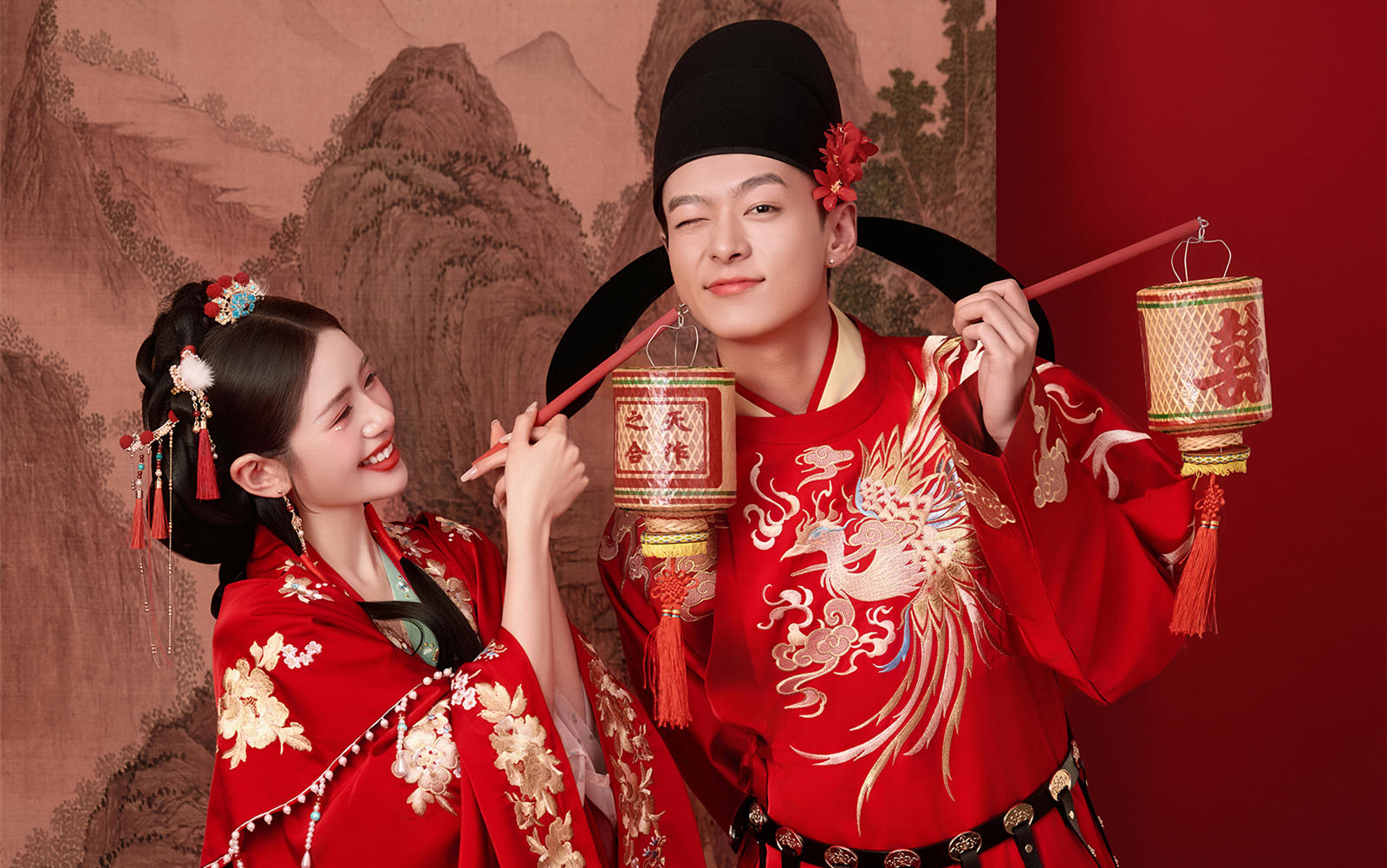 备婚狂喜💕明制汉服婚纱照｜细节控直接沦陷！