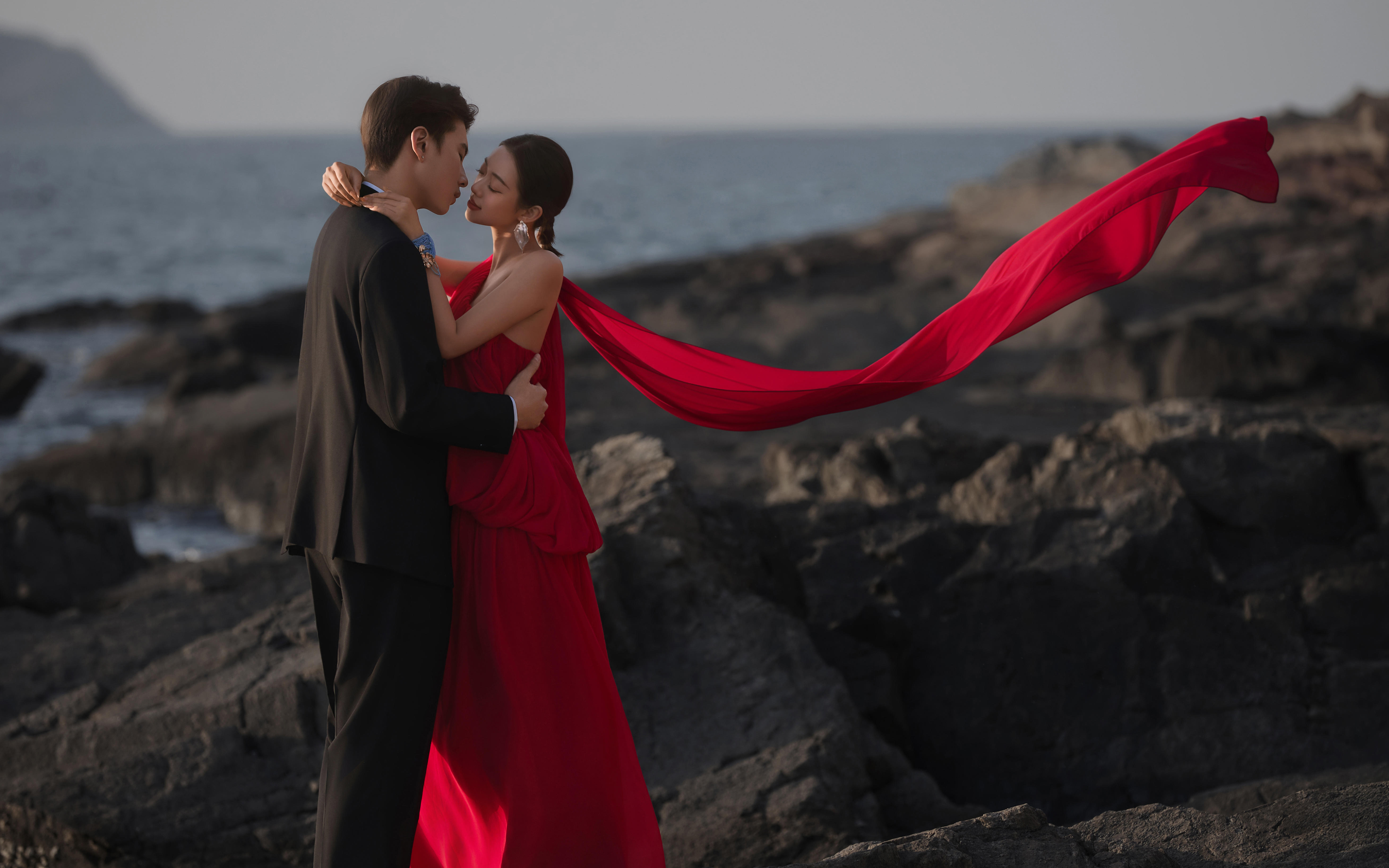 這輩子一定要拍的紅色礁石！