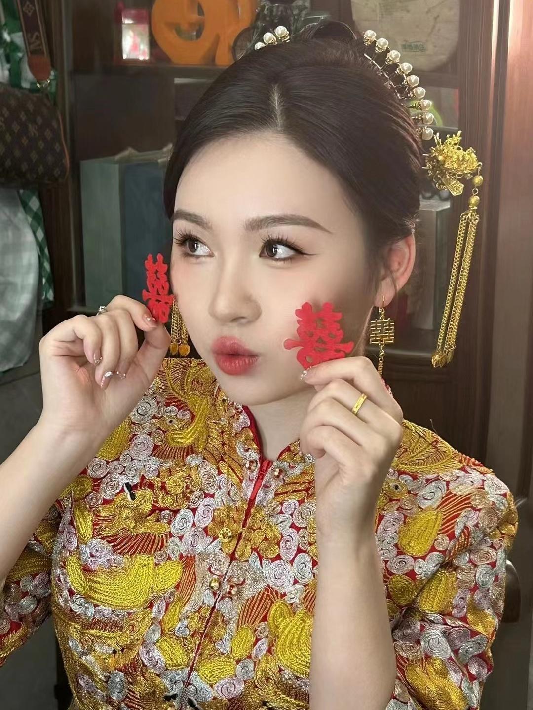 中式婚礼跟妆10