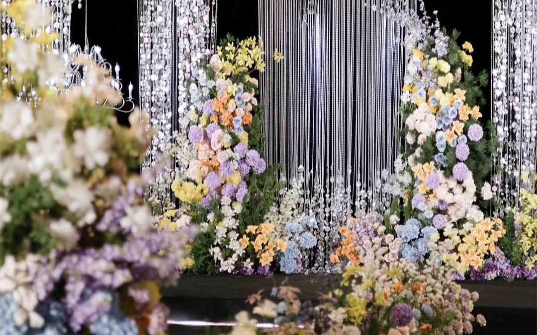 【花嫁喜悅薈】多巴胺亮片線簾婚禮