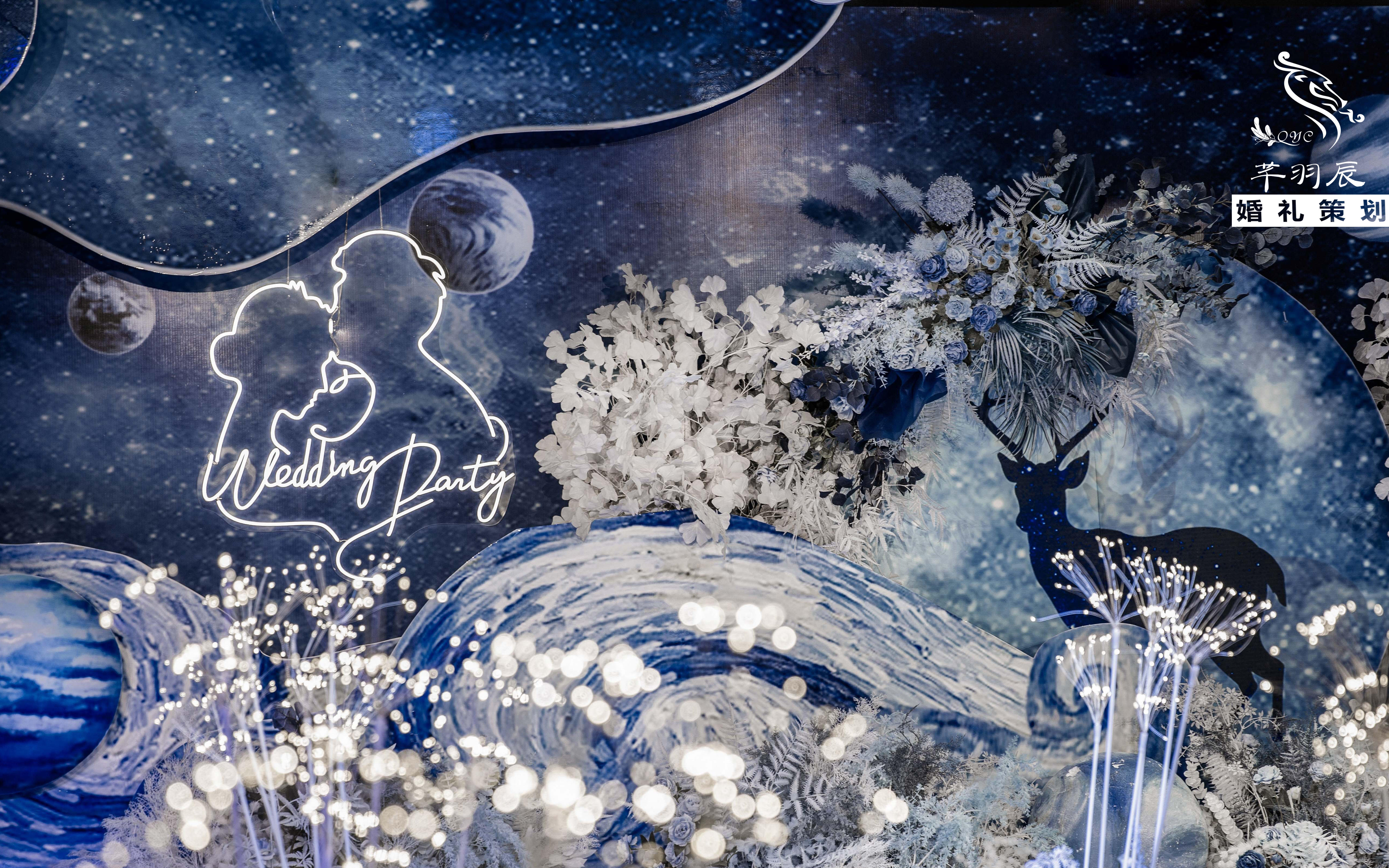芊羽辰婚庆——蓝色星空系列婚礼~~