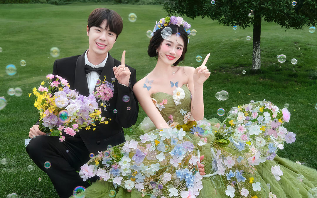 【西北龙摄影】精灵公主森系婚纱照