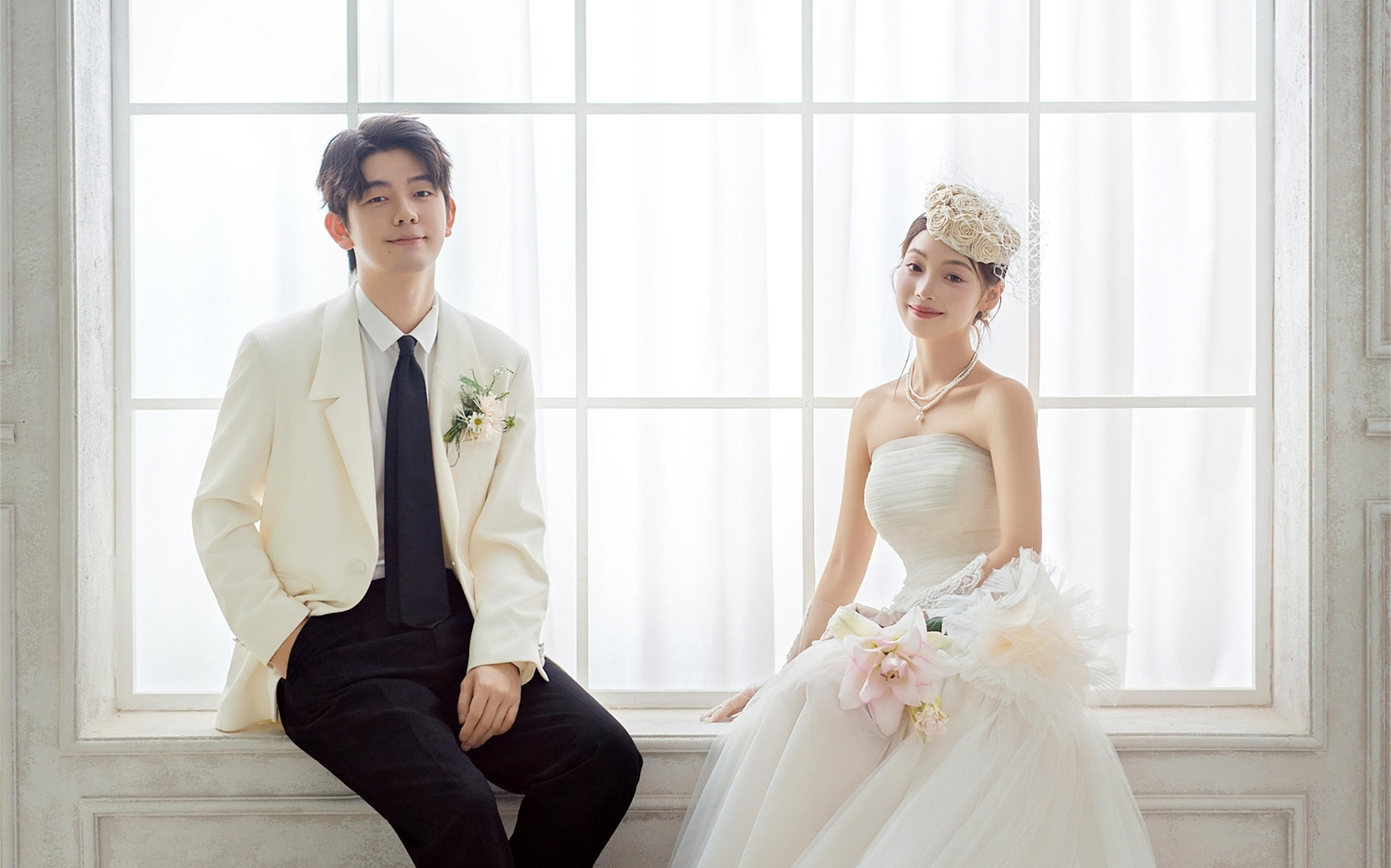 复古婚纱照的高ji浪漫💐一眼沦陷的仪式感