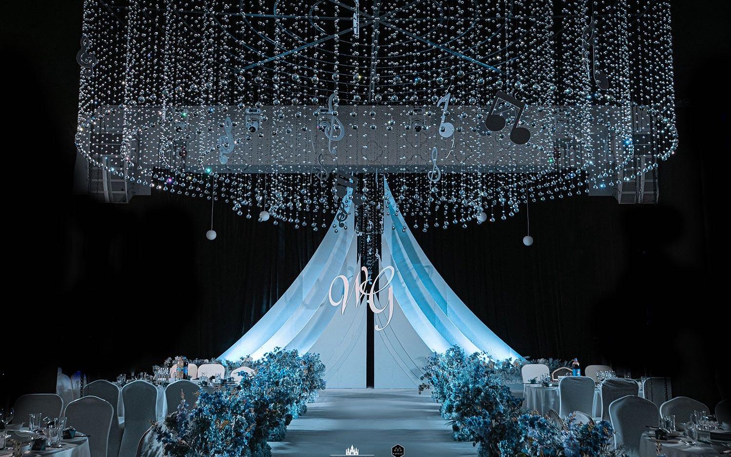 【蓝色·歌剧院】当悉尼歌剧院运用到婚礼现场