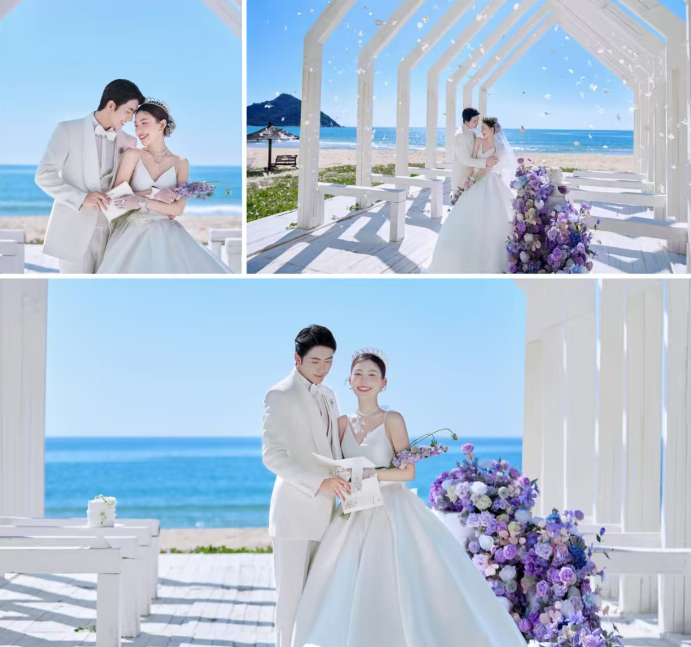 【旅拍婚纱照】三亚丽江厦门大理+机票住宿接机全包