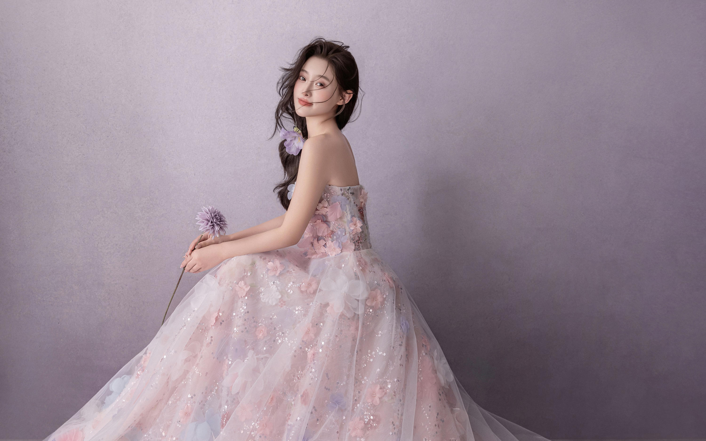 【壹家摄影】美到犯规！花漾婚纱照把春日浪漫焊死~