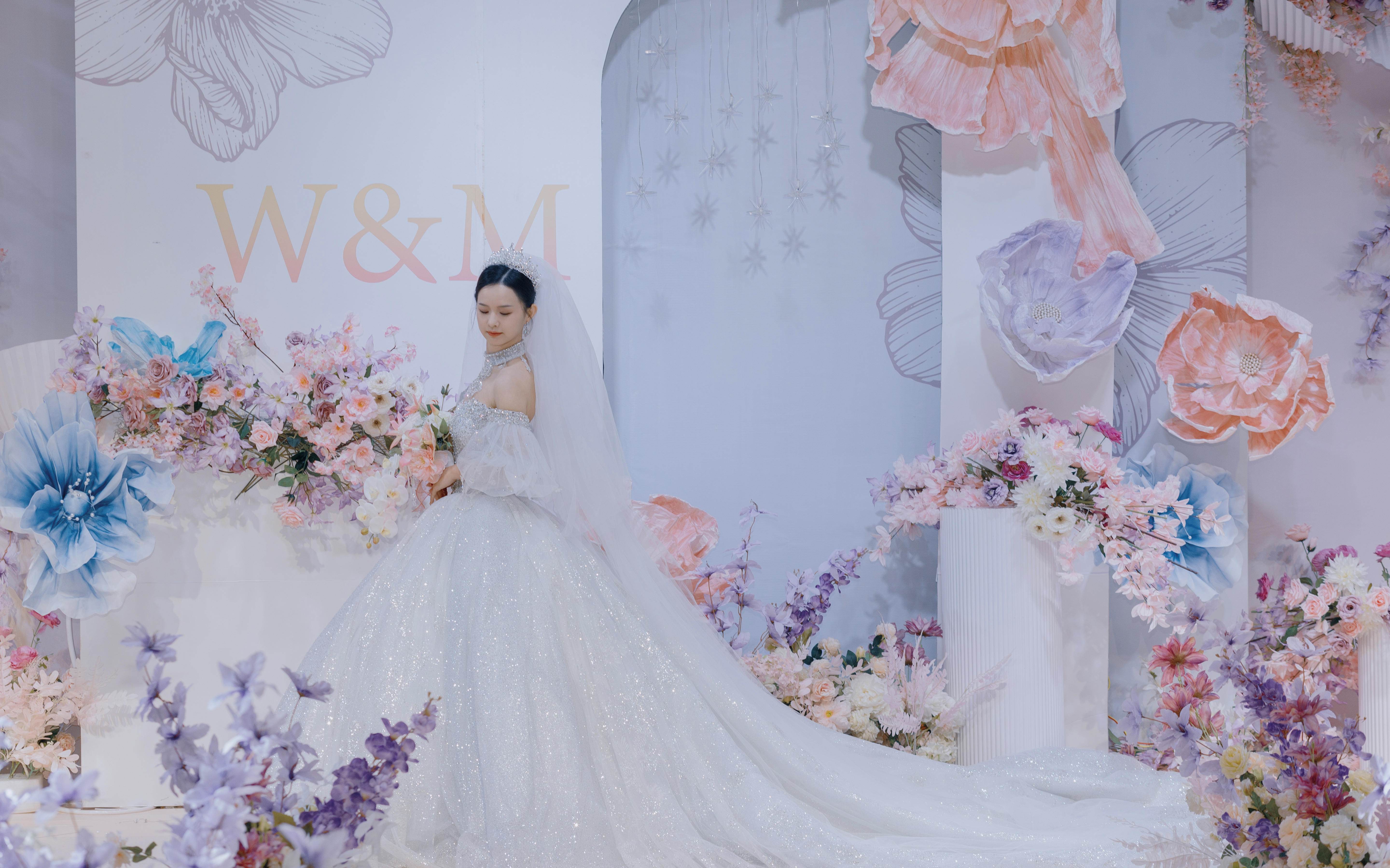 莫奈花園法式婚禮