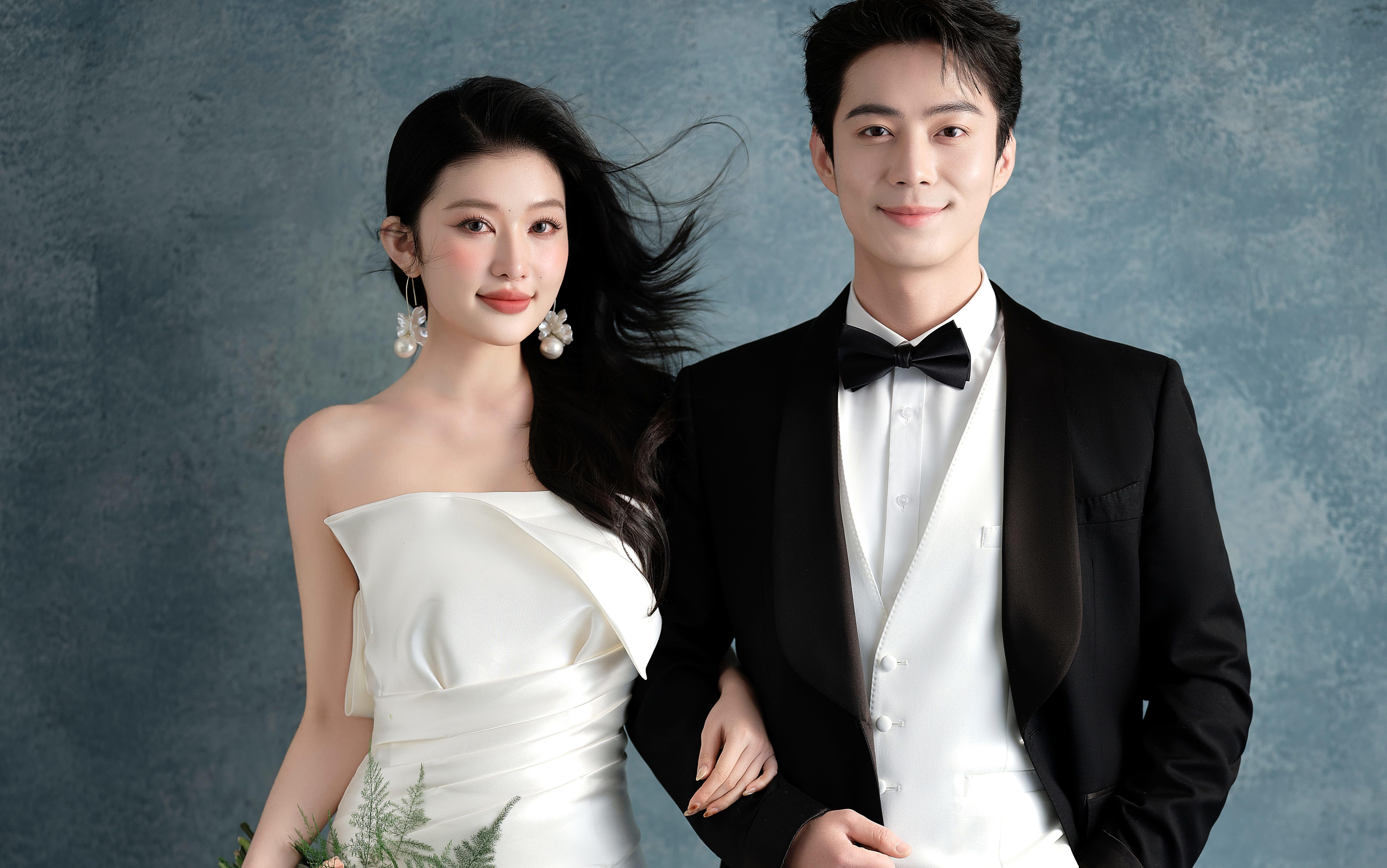 【D视觉摄影】拒绝模板化！蓝调肌理婚纱照的小众