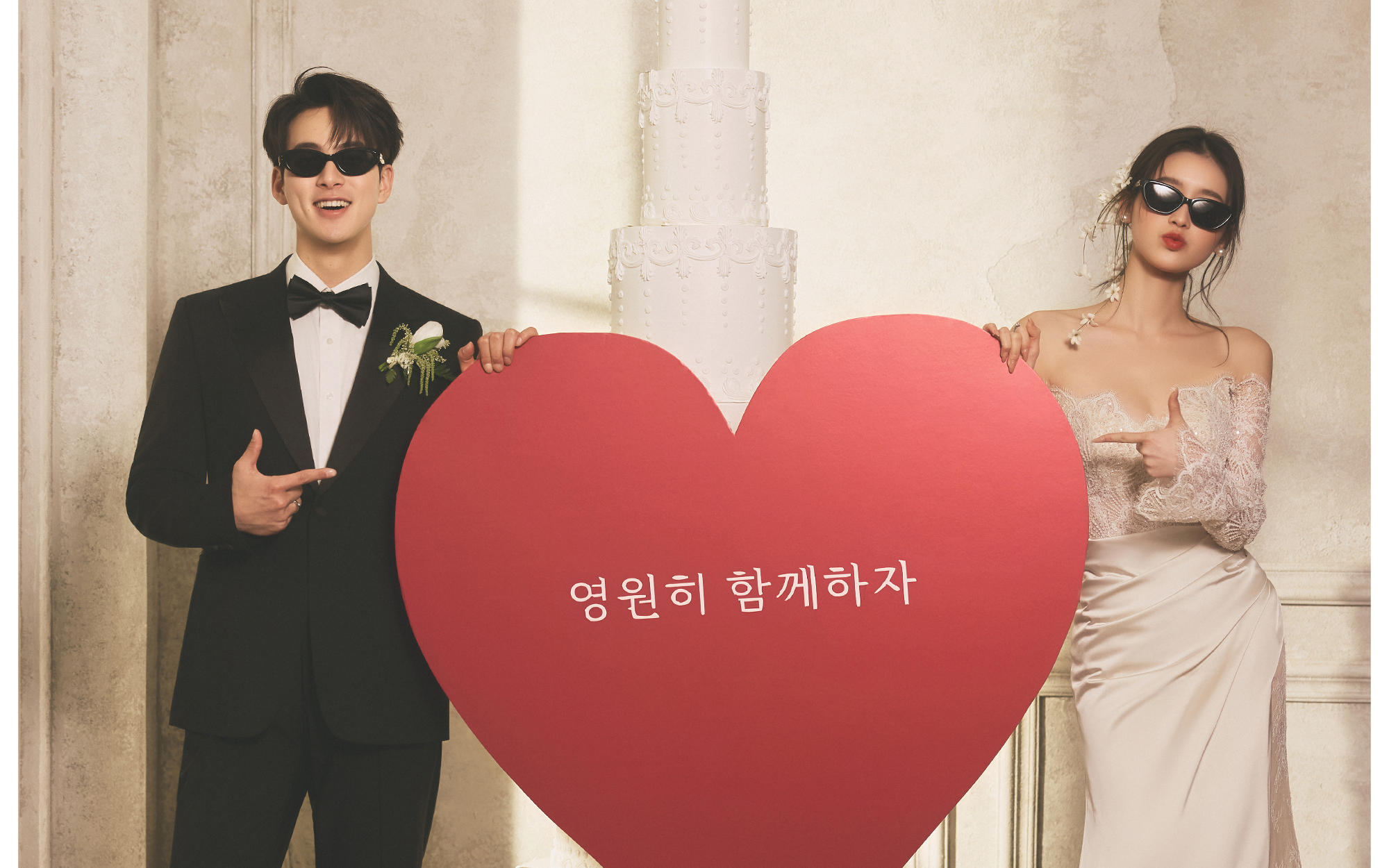 女明星既視感！松弛感婚紗照被夸爆啦（心動時(shí)刻）