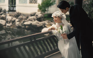 【新品发布】圆梦!拍到了超爱的园林民国复古婚纱照