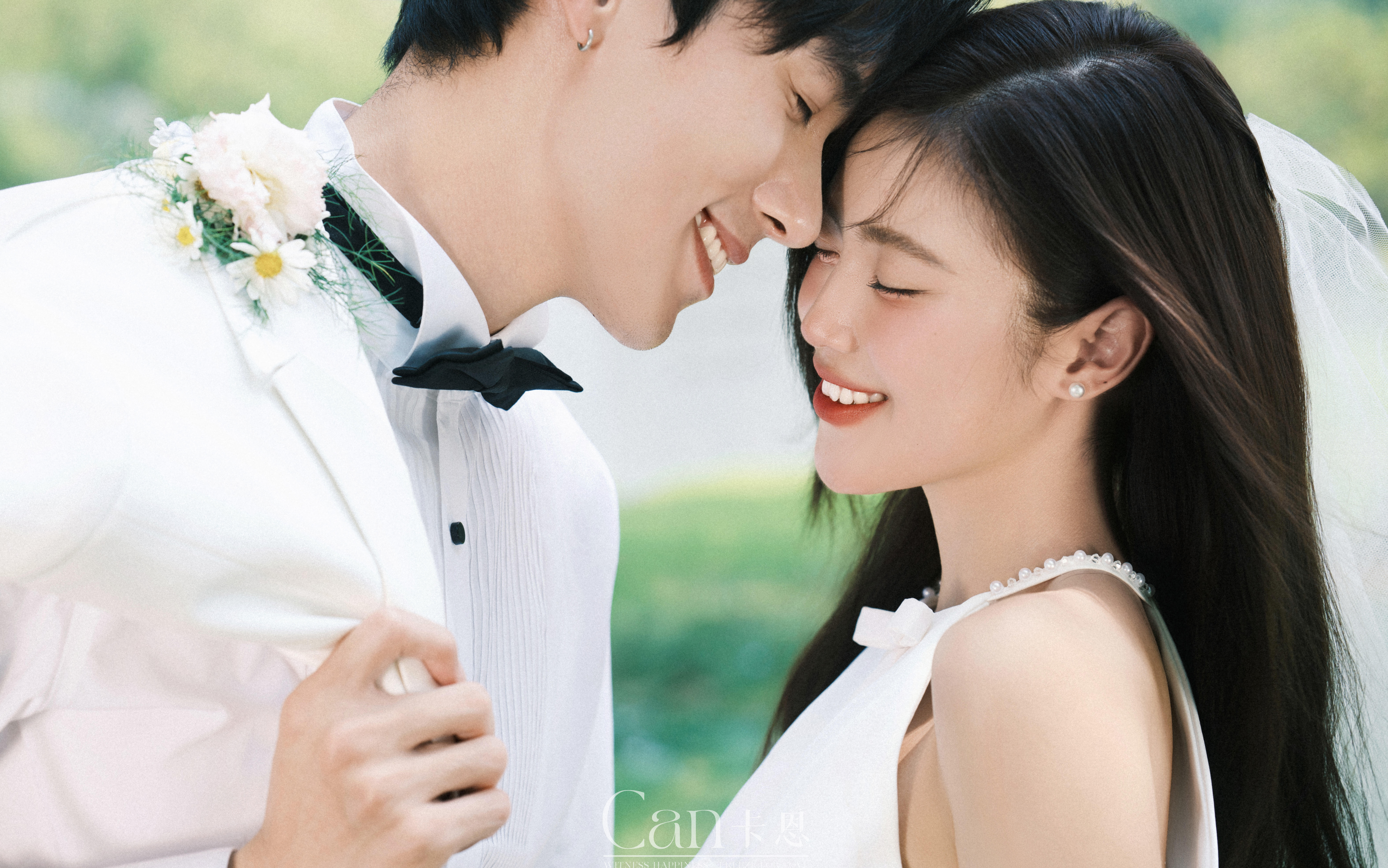 KAEN原创— 26年必拍森系婚纱照 草坪婚纱照