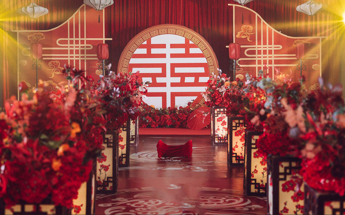 婚礼策划-室内室外中式婚礼