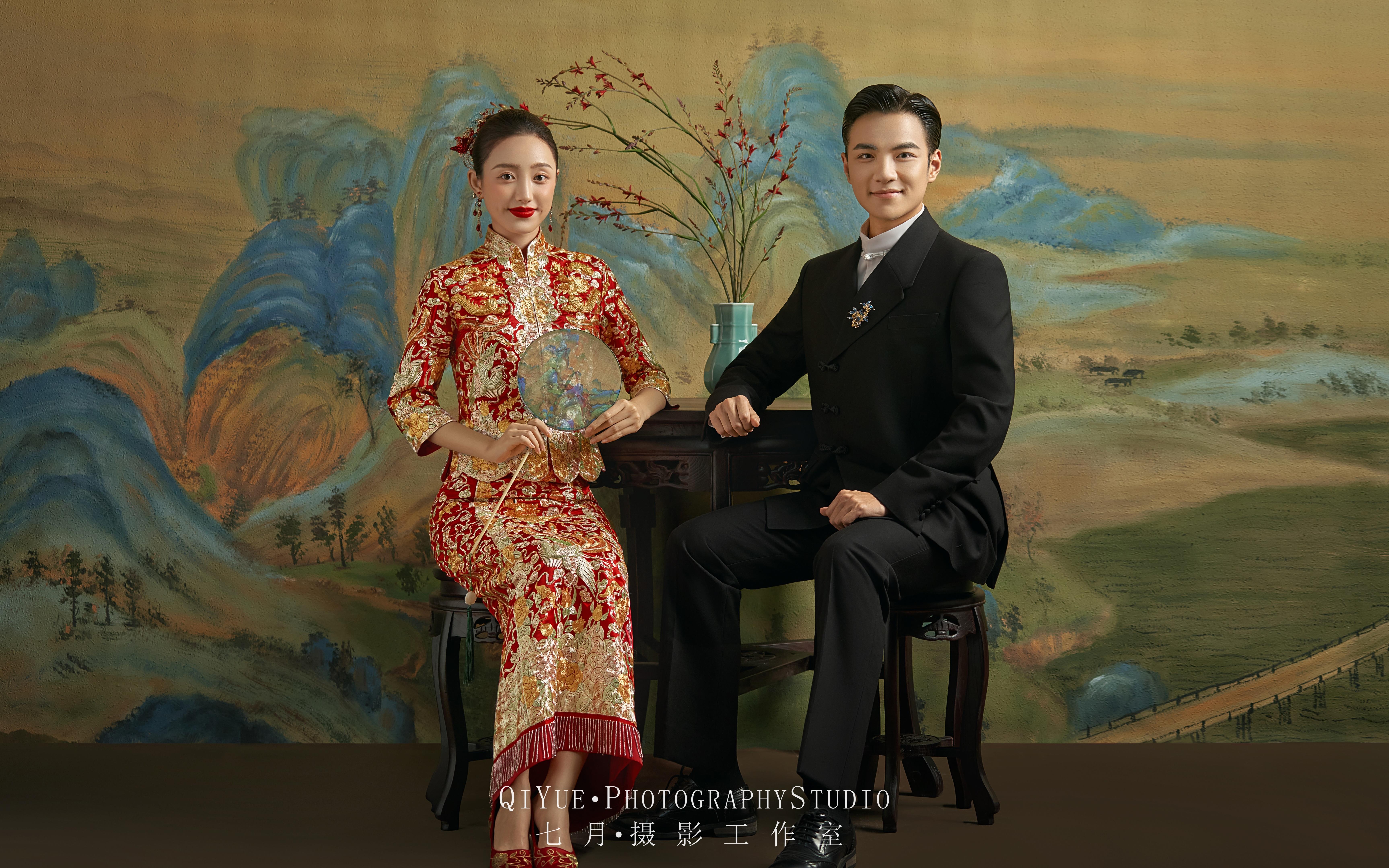中式古韻 婉約系婚紗照