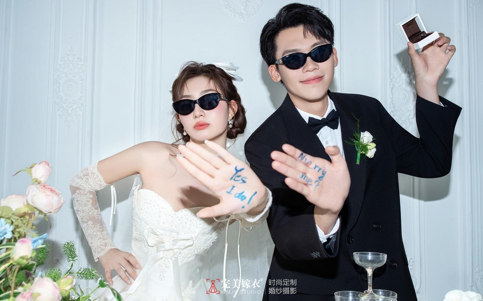 【甜蜜花房】終于拍到了！韓式婚紗照的儀式感