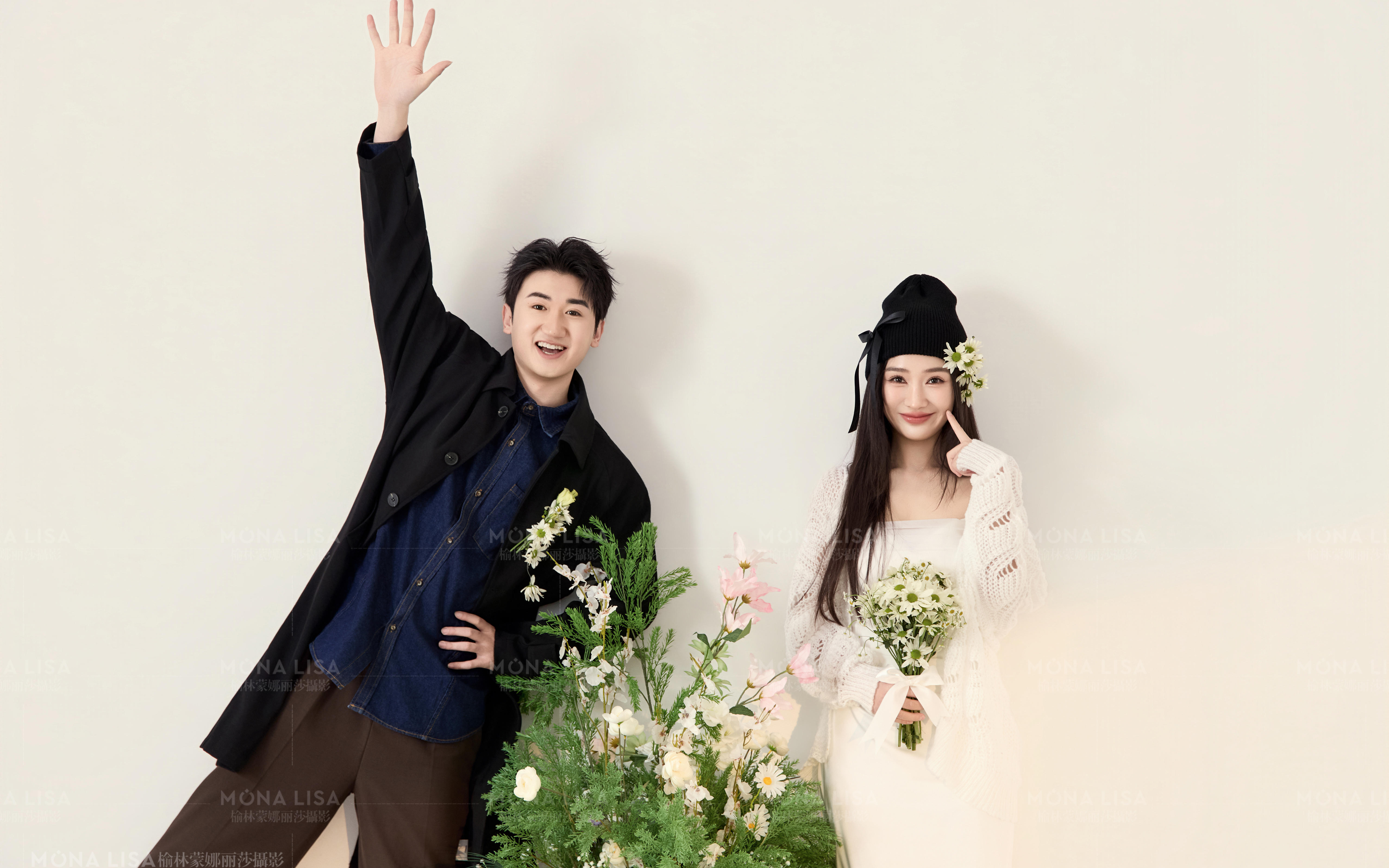 極簡韓式輕氧婚紗照