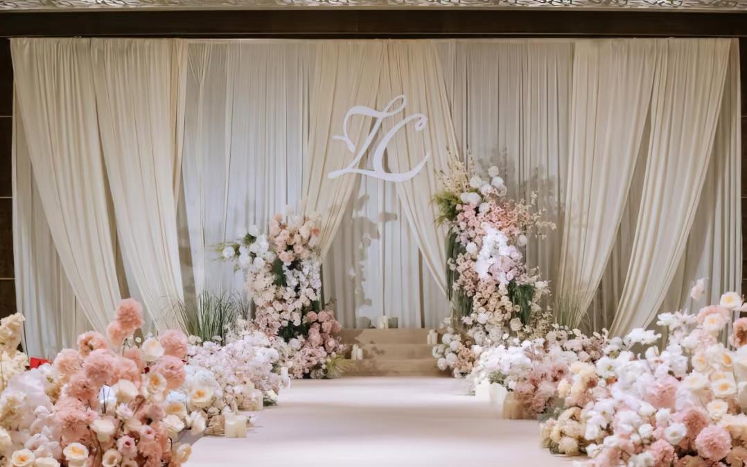 花影柔沙.与你同行浪漫婚礼