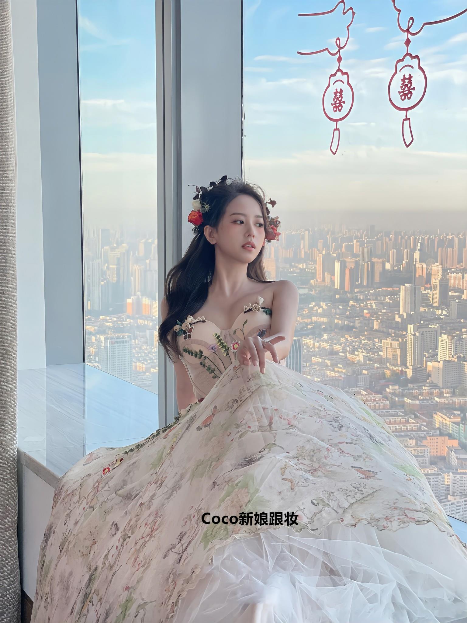 coco新娘跟妆复古甜美风造型
