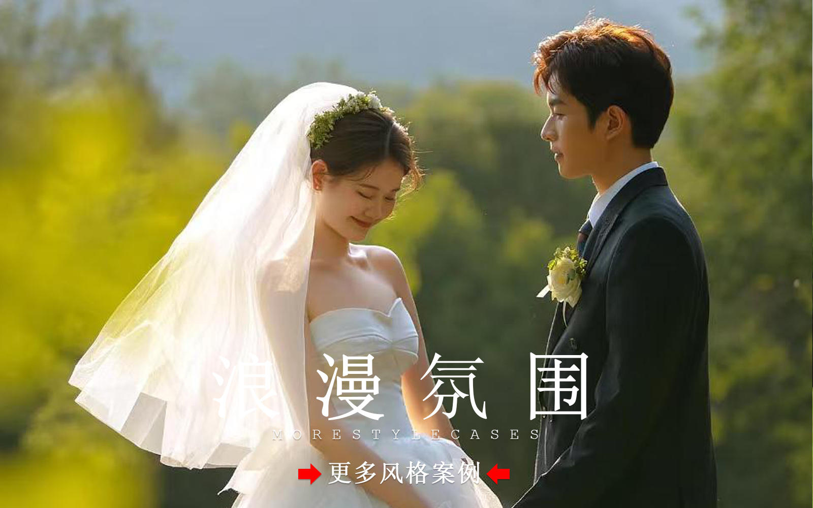 【皇后視覺】夏日電影氛圍感丨草坪婚紗照的打開方式