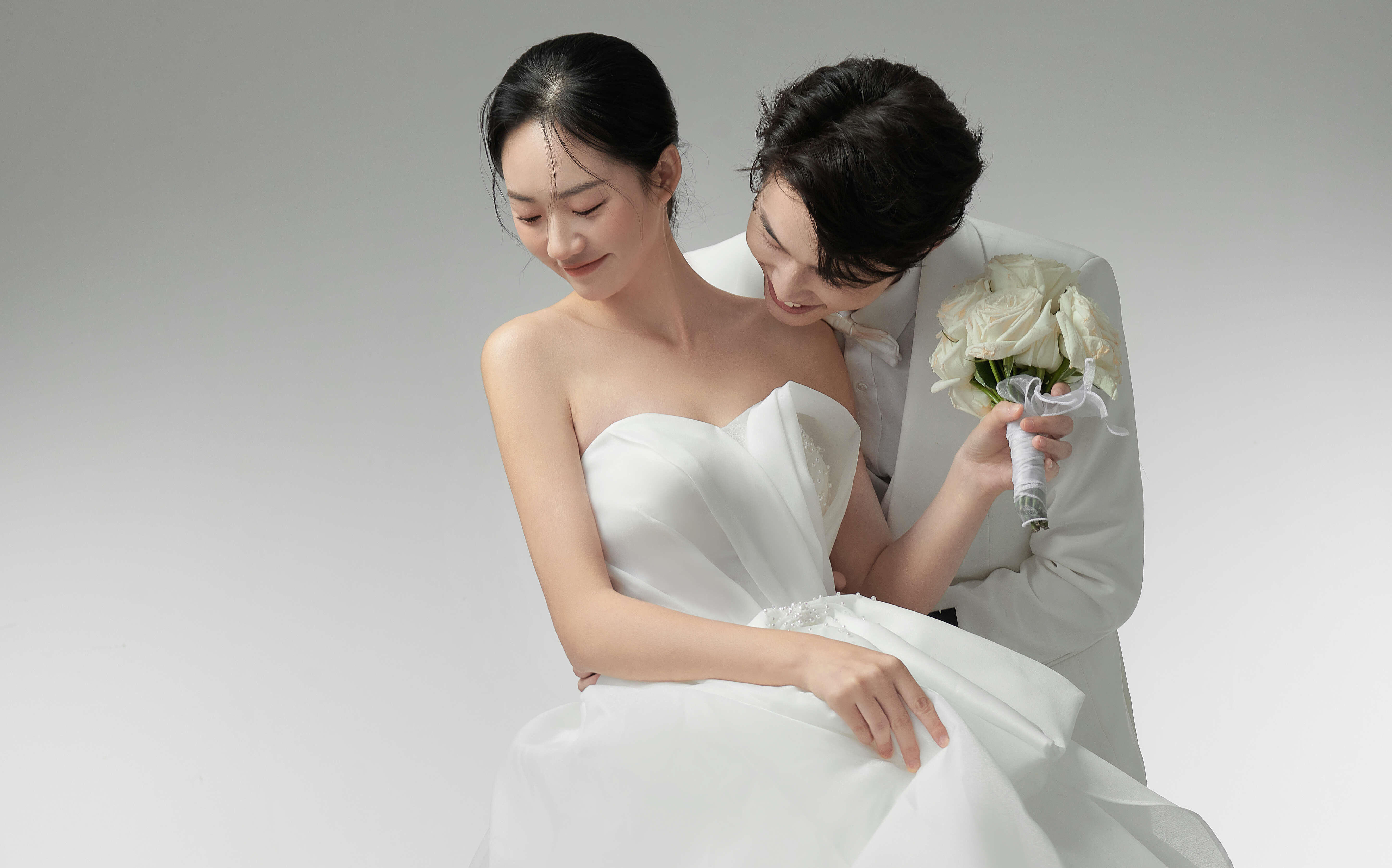 我的白月光情纱💫韩式氛围主纱婚纱照