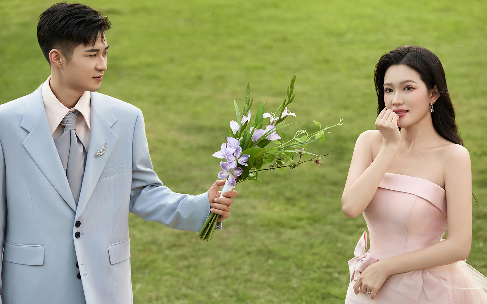 谁懂呀 我的森系婚纱照拍成了童话公主