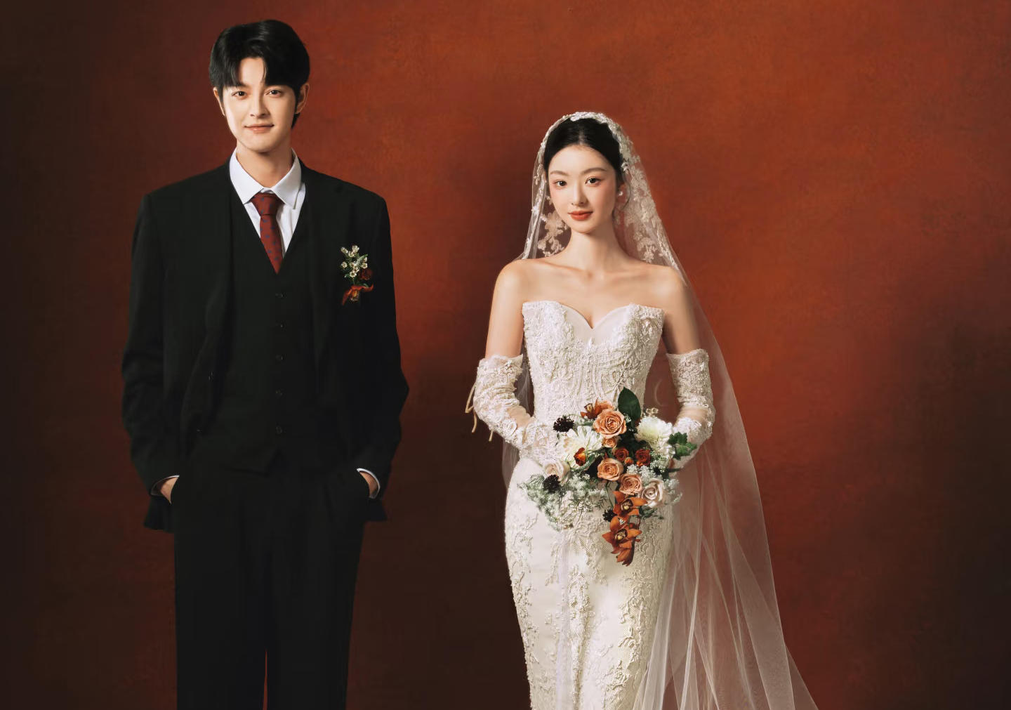 【优格】太心动啦 法式红背景轻复古！